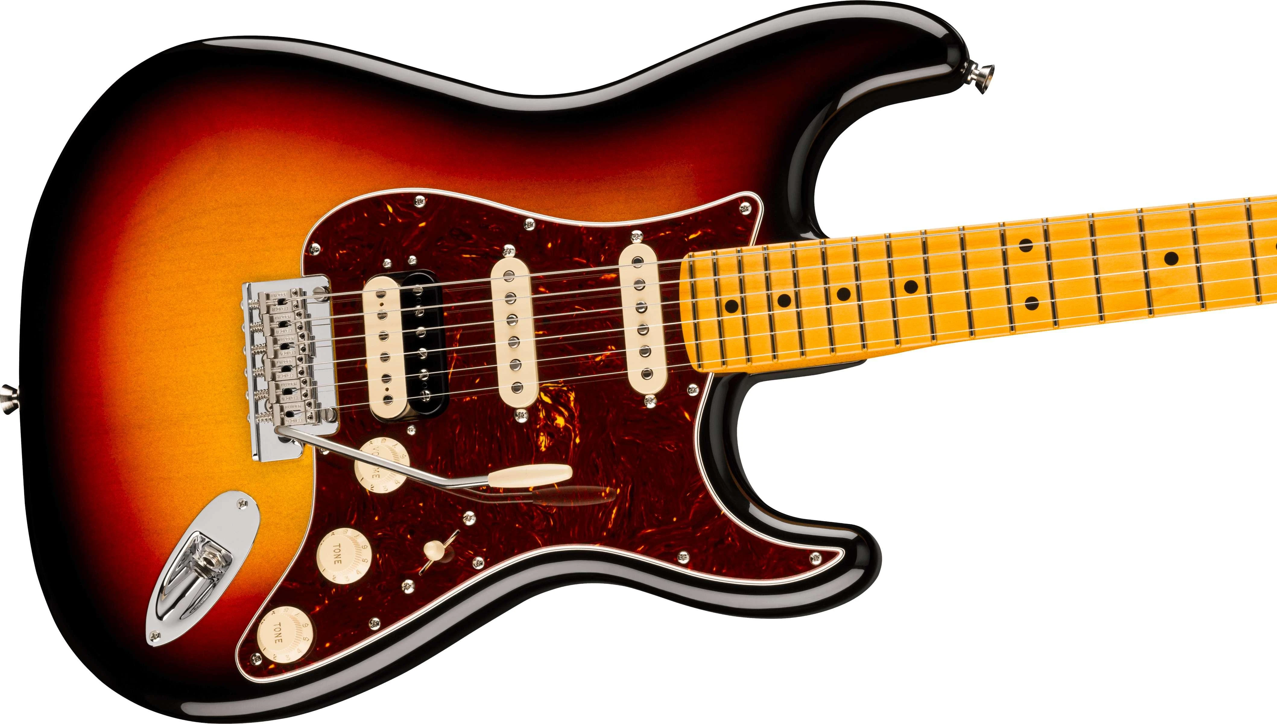 Fender American Professional Stratocaster HSS Electric Guitar in 3-Colour Sunburst, Maple Fingerboard - 0111122700 (4).jpg