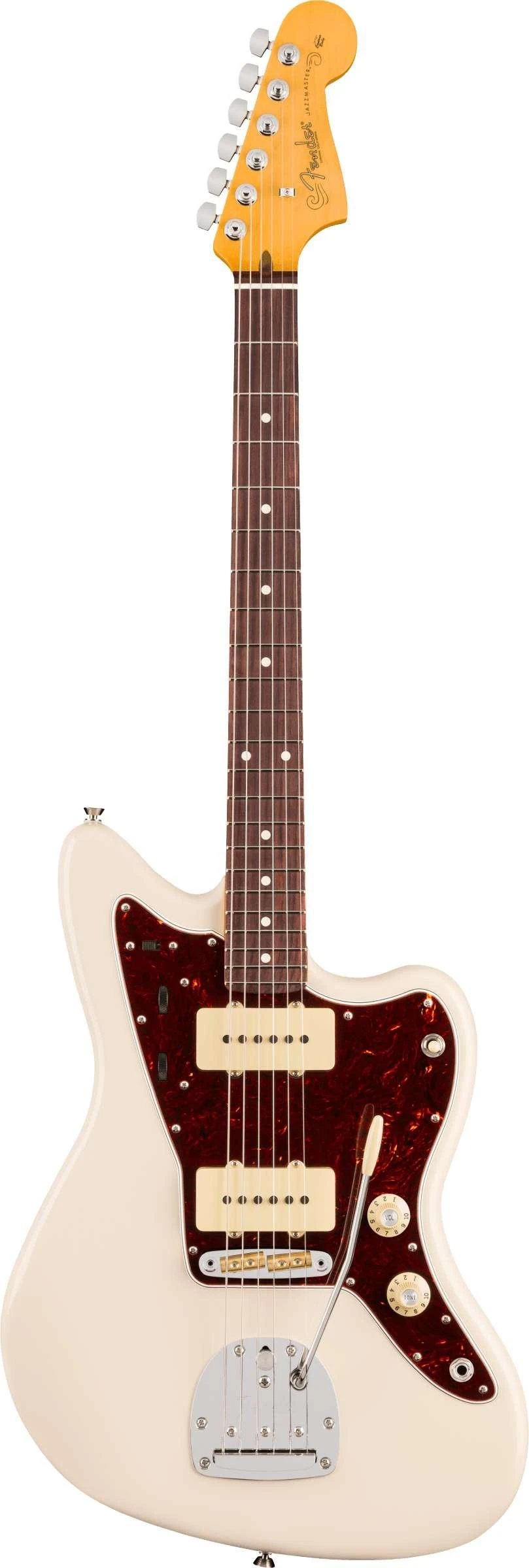 Fender American Professional Jazzmaster Electric Guitar in Olympic White, Rosewood Fingerboard - 0111720705 (2).jpg