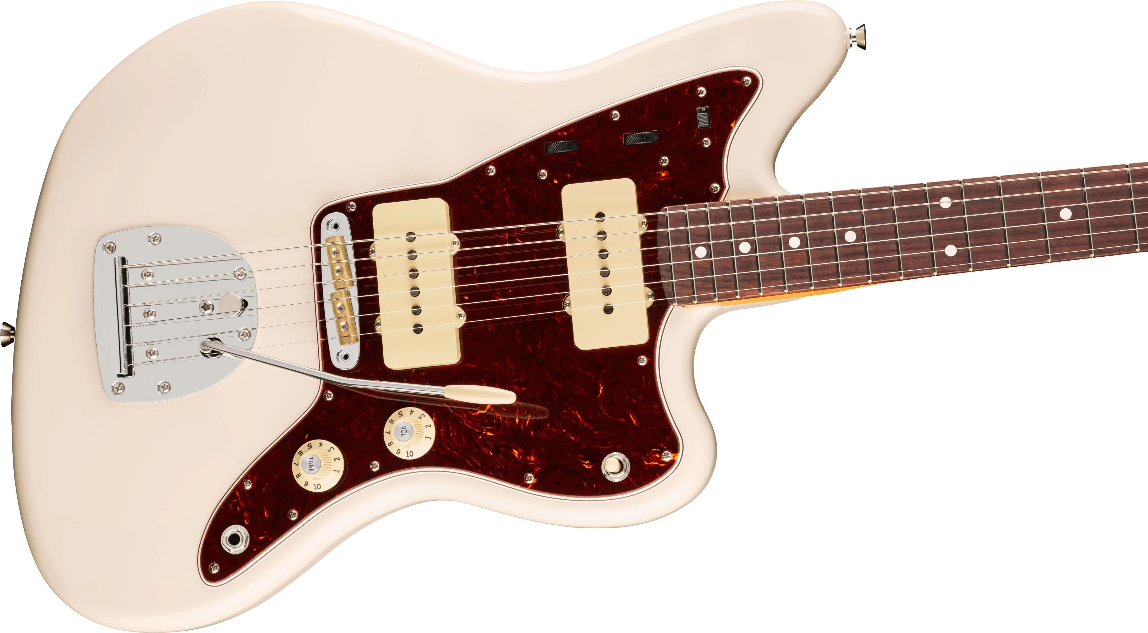 Fender American Professional Jazzmaster Electric Guitar in Olympic White, Rosewood Fingerboard - 0111720705 (4).jpg