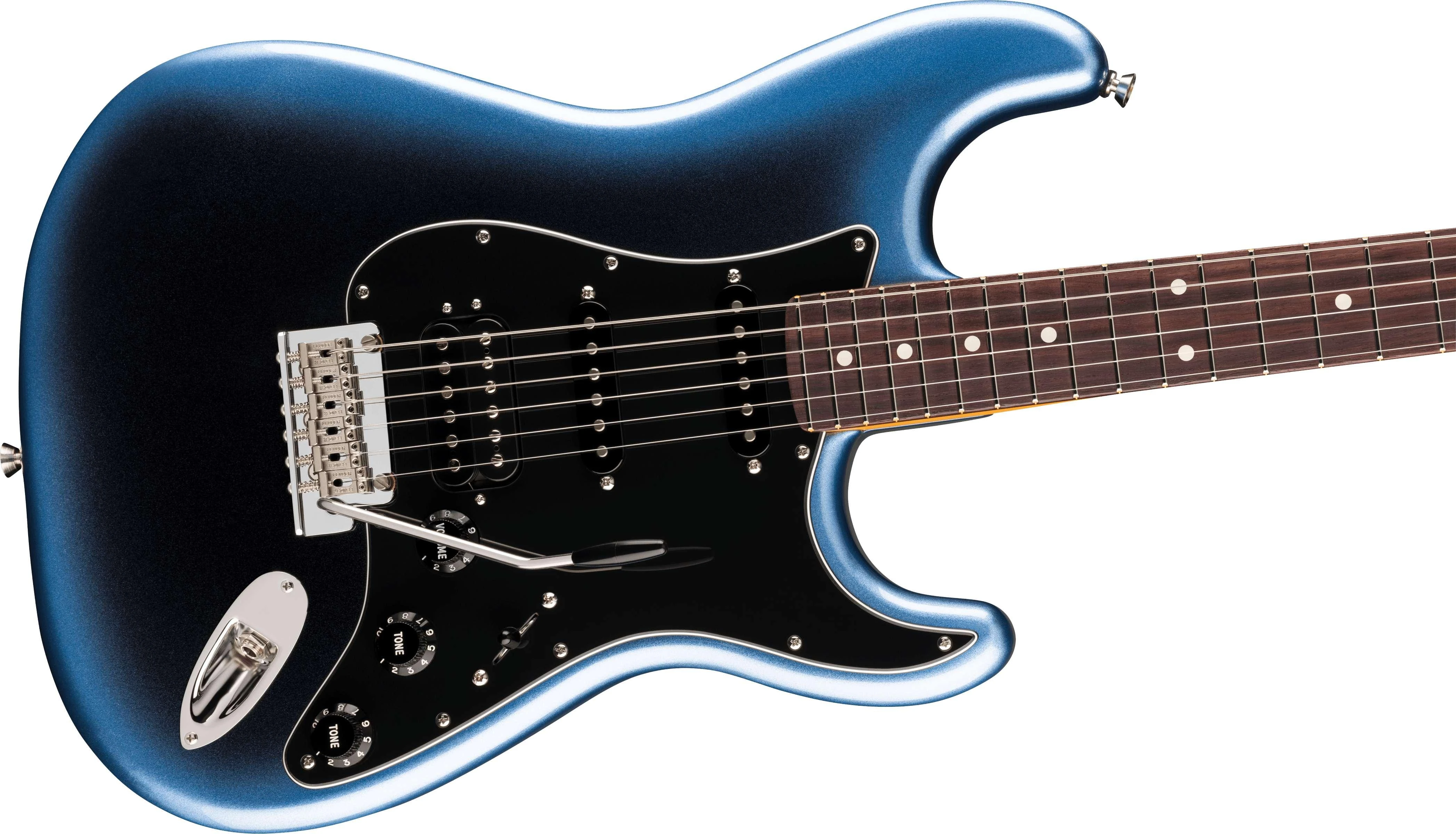 Fender American Professional Stratocaster HSS Electric Guitar in Dark Night, Rosewood Fingerboard - 0111120761 (2).jpg