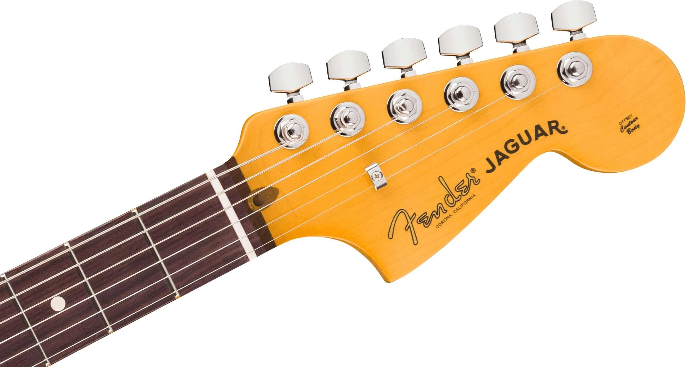 Fender American Professional Jaguar Electric Guitar in Olympic White, Rosewood Fingerboard - 0111820705 (7).jpg