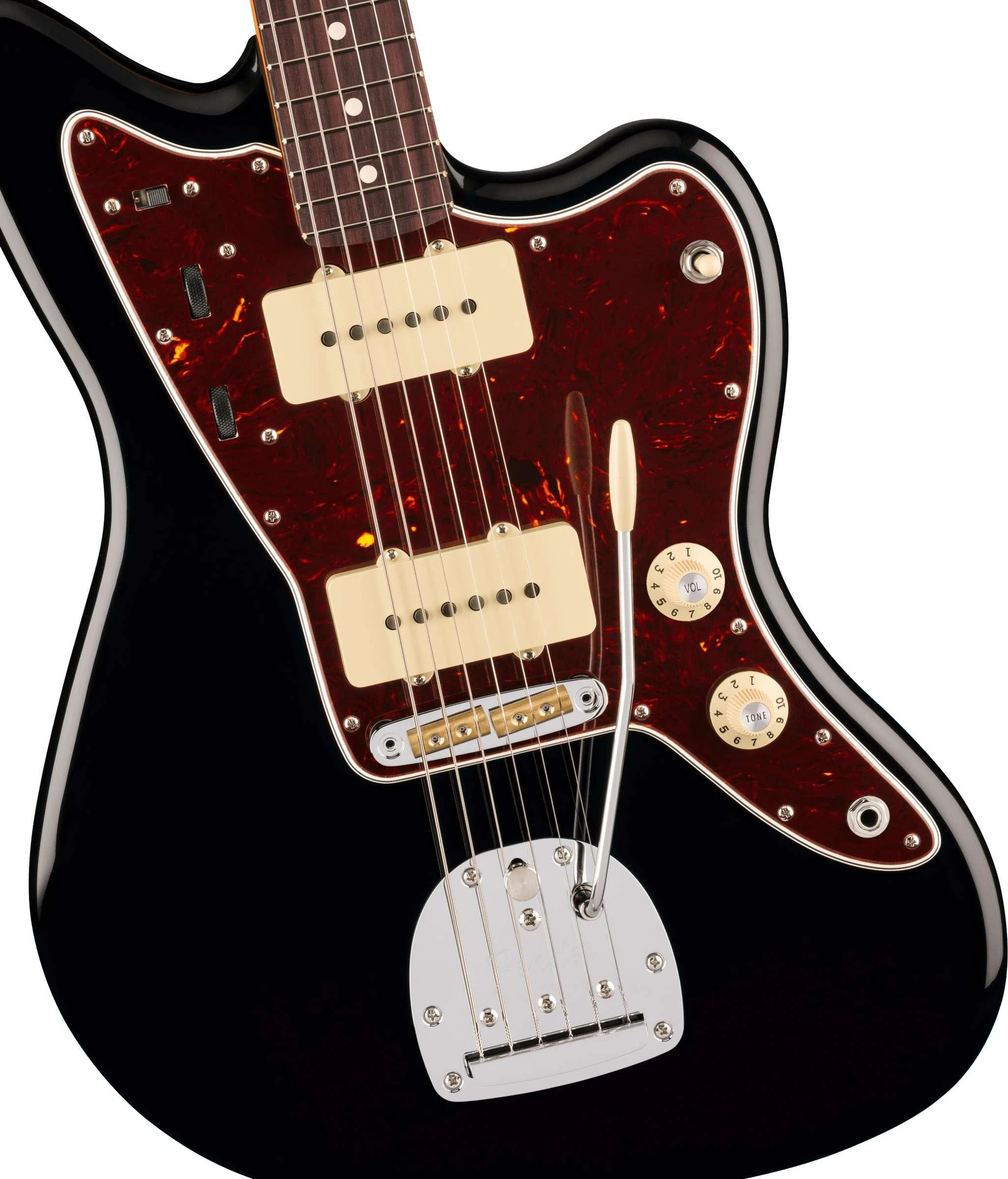 Fender American Professional Jazzmaster Electric Guitar in Black, Rosewood Fingerboard - 0111720706 (4).jpg