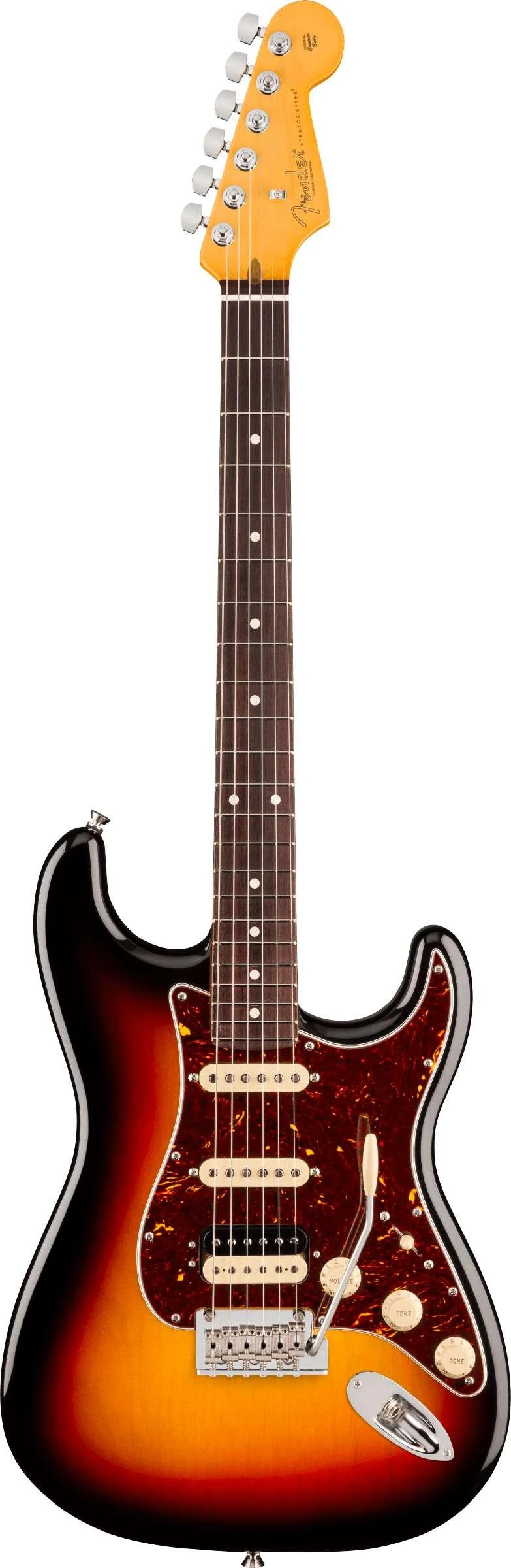 Fender American Professional Stratocaster HSS Electric Guitar in 3-Colour Sunburst, Rosewood Fingerboard - 0111120700 (1).jpg