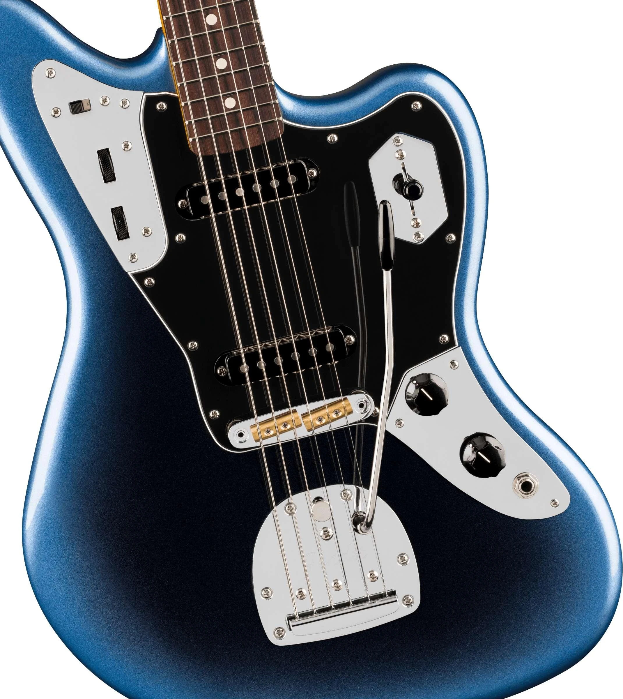 Fender American Professional Jaguar Electric Guitar in Dark Night, Rosewood Fingerboard - 0111820761 (6).jpg