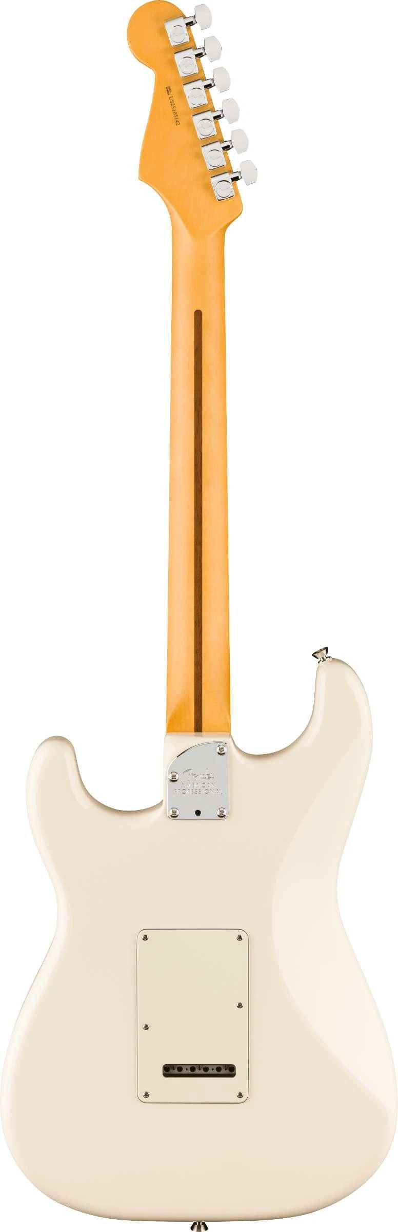 Fender American Professional Stratocaster Electric Guitar in Olympic White, Rosewood Fingerboard - 0111110705 (6).jpg