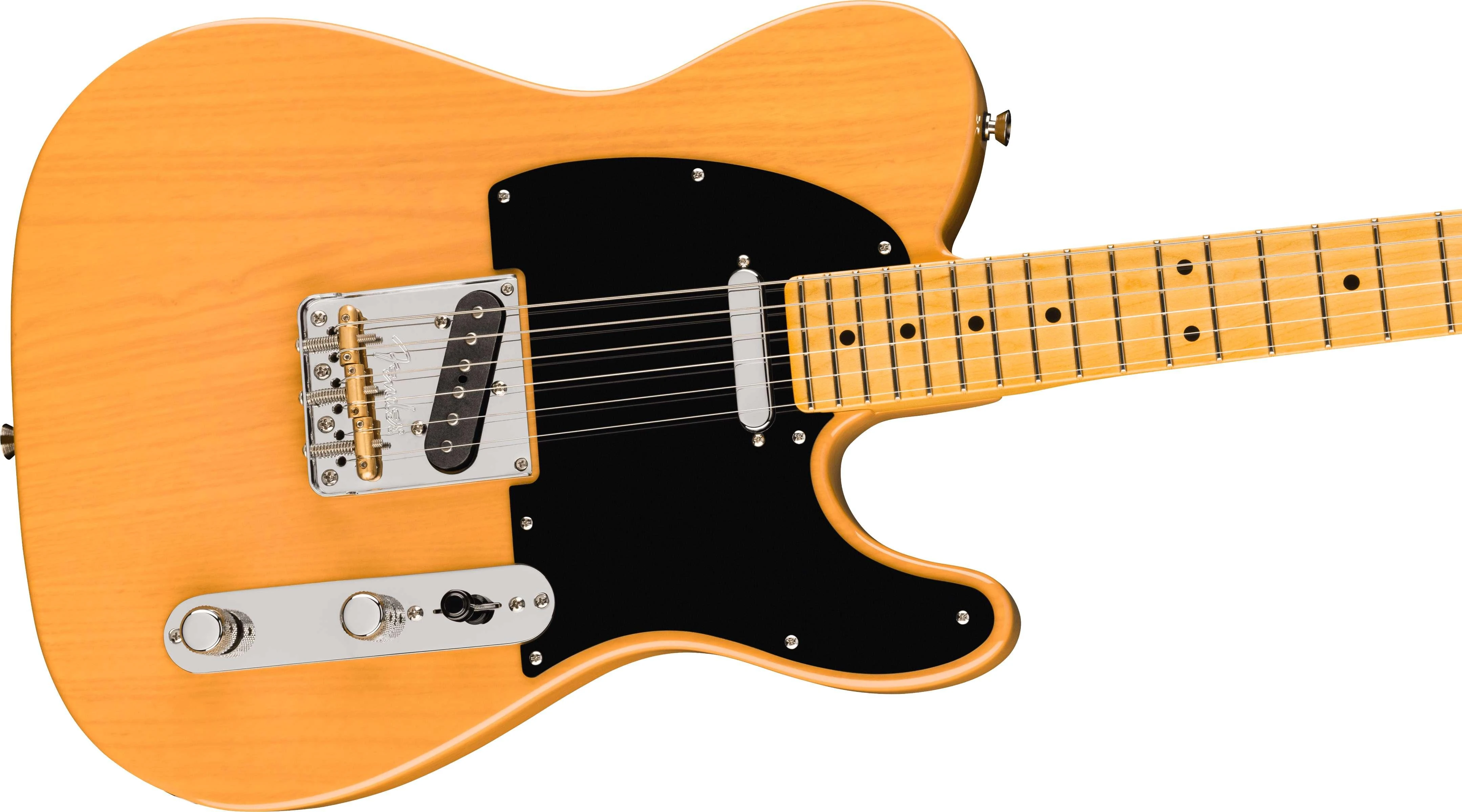 Fender American Professional Telecaster Electric Guitar in Butterscotch Blonde, Maple Fingerboard - 0111142750 (3).jpg