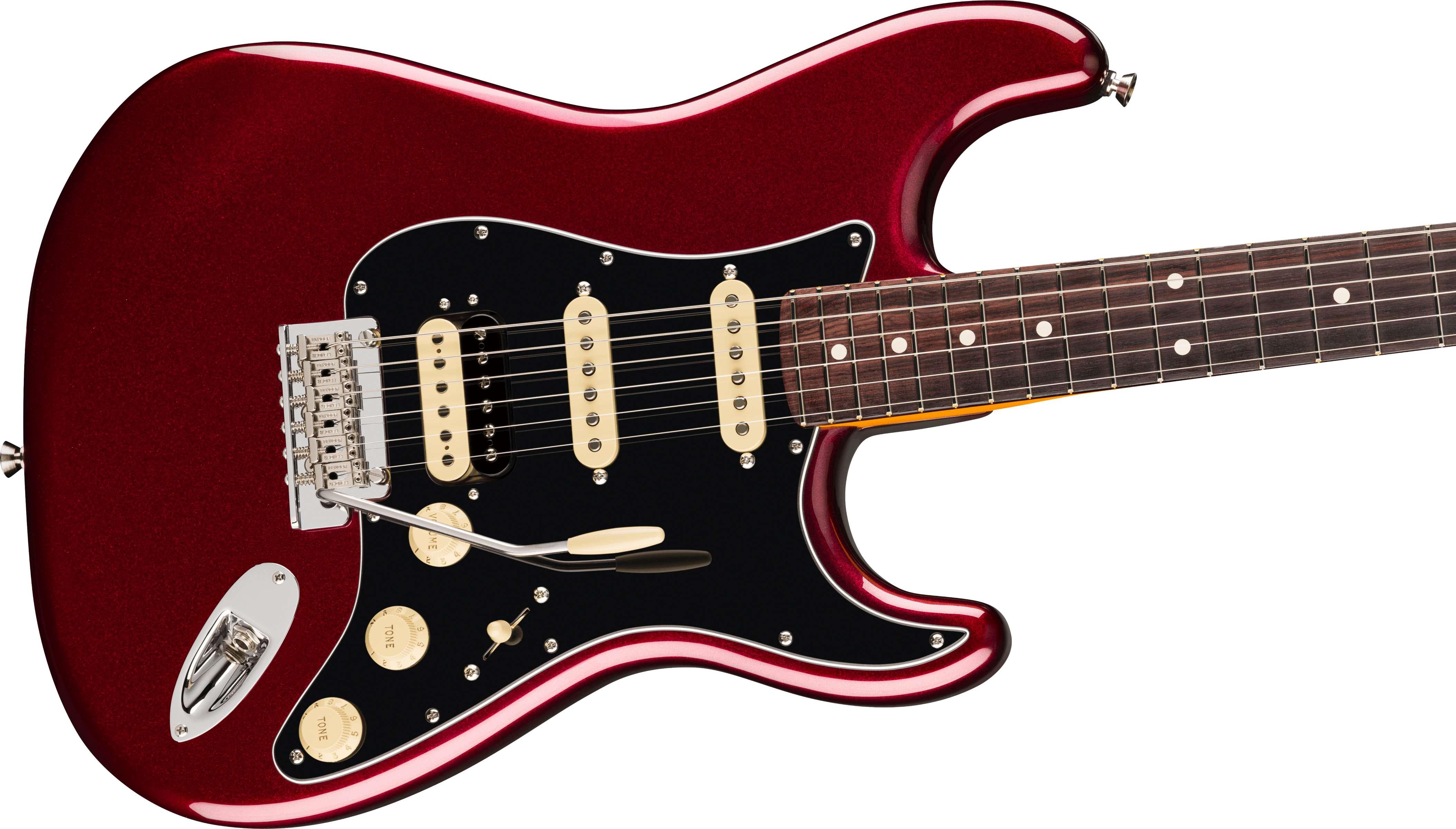 Fender American Professional Stratocaster HSS Electric Guitar in Oxblood, Rosewood Fingerboard - 0111120730 (2).jpg