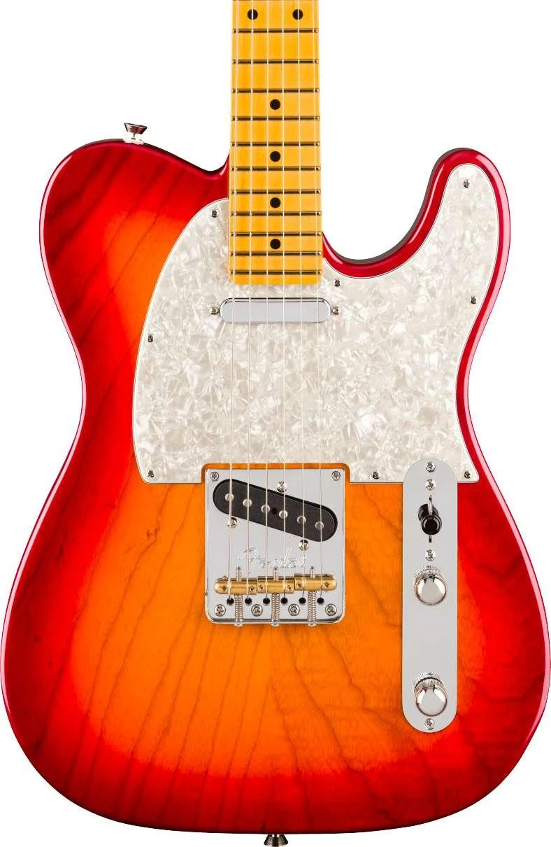 Fender American Professional Telecaster Electric Guitar in Aged Cherry Burst, Maple Fingerboard - 0111142731 (1).jpg