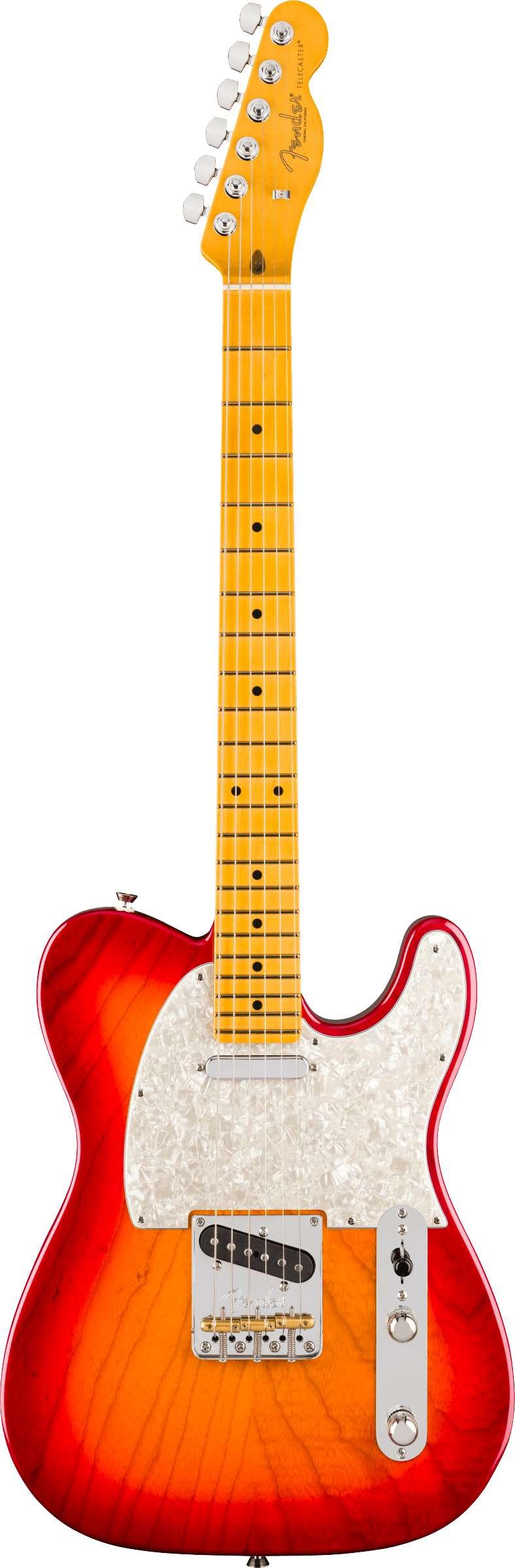 Fender American Professional Telecaster Electric Guitar in Aged Cherry Burst, Maple Fingerboard - 0111142731 (10).jpg
