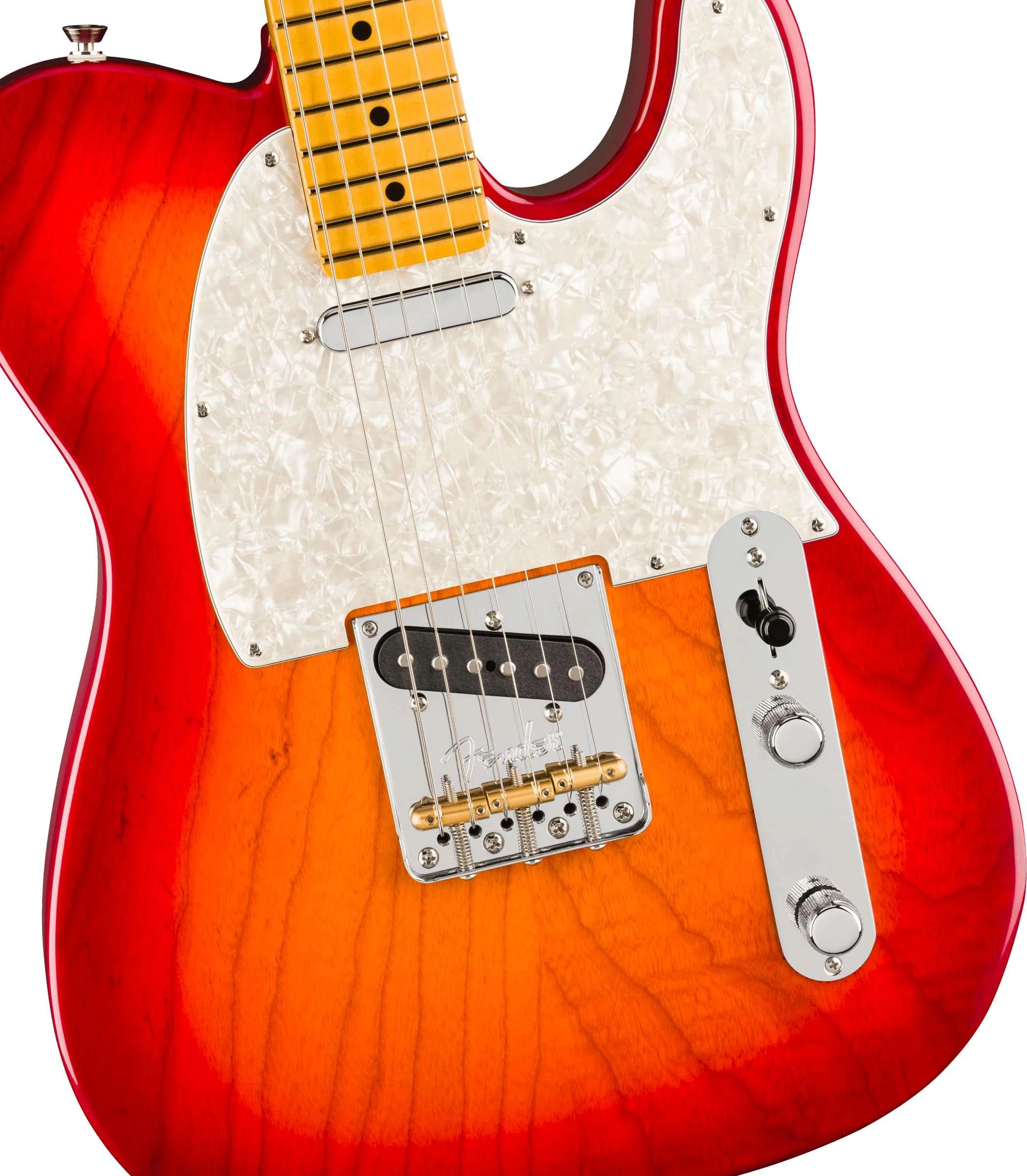 Fender American Professional Telecaster Electric Guitar in Aged Cherry Burst, Maple Fingerboard - 0111142731 (9).jpg
