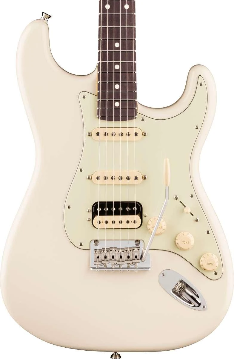 Fender American Professional Stratocaster HSS Electric Guitar in Olympic White, Rosewood Fingerboard - 0111120705 (1).jpg
