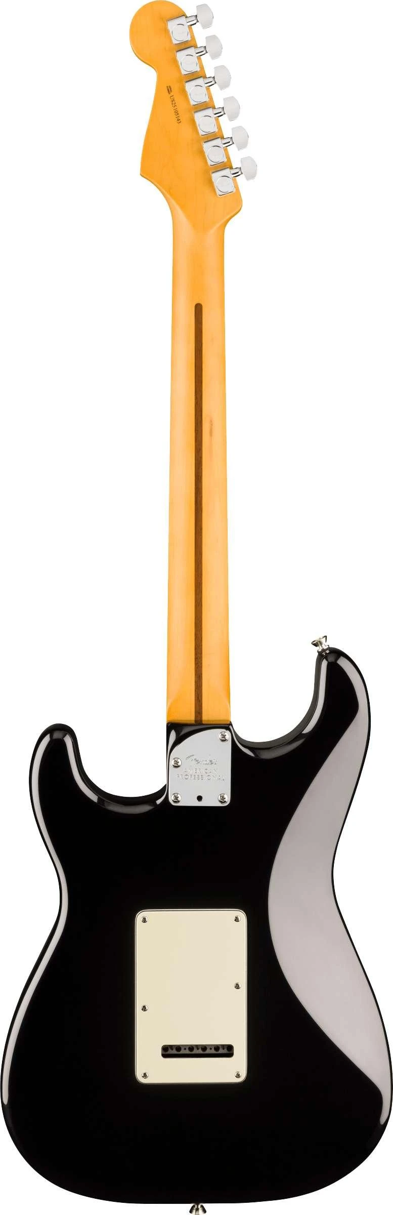 Fender American Professional Stratocaster Electric Guitar in Black, Rosewood Fingerboard - 0111110706 (2).jpg