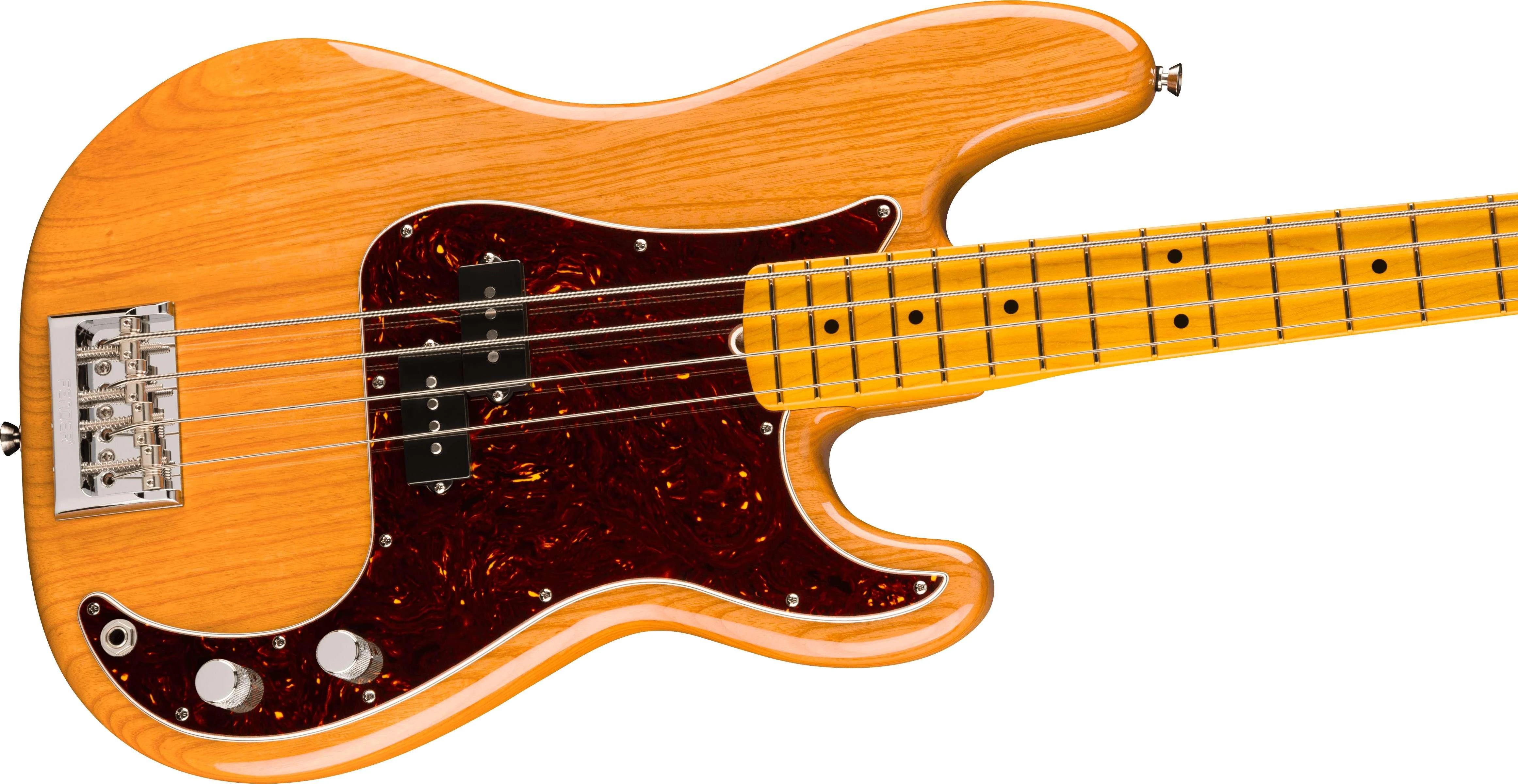 Fender American Professional Precision Bass Guitar in Natural, Maple Fingerboard - 0192912721 (2).jpg