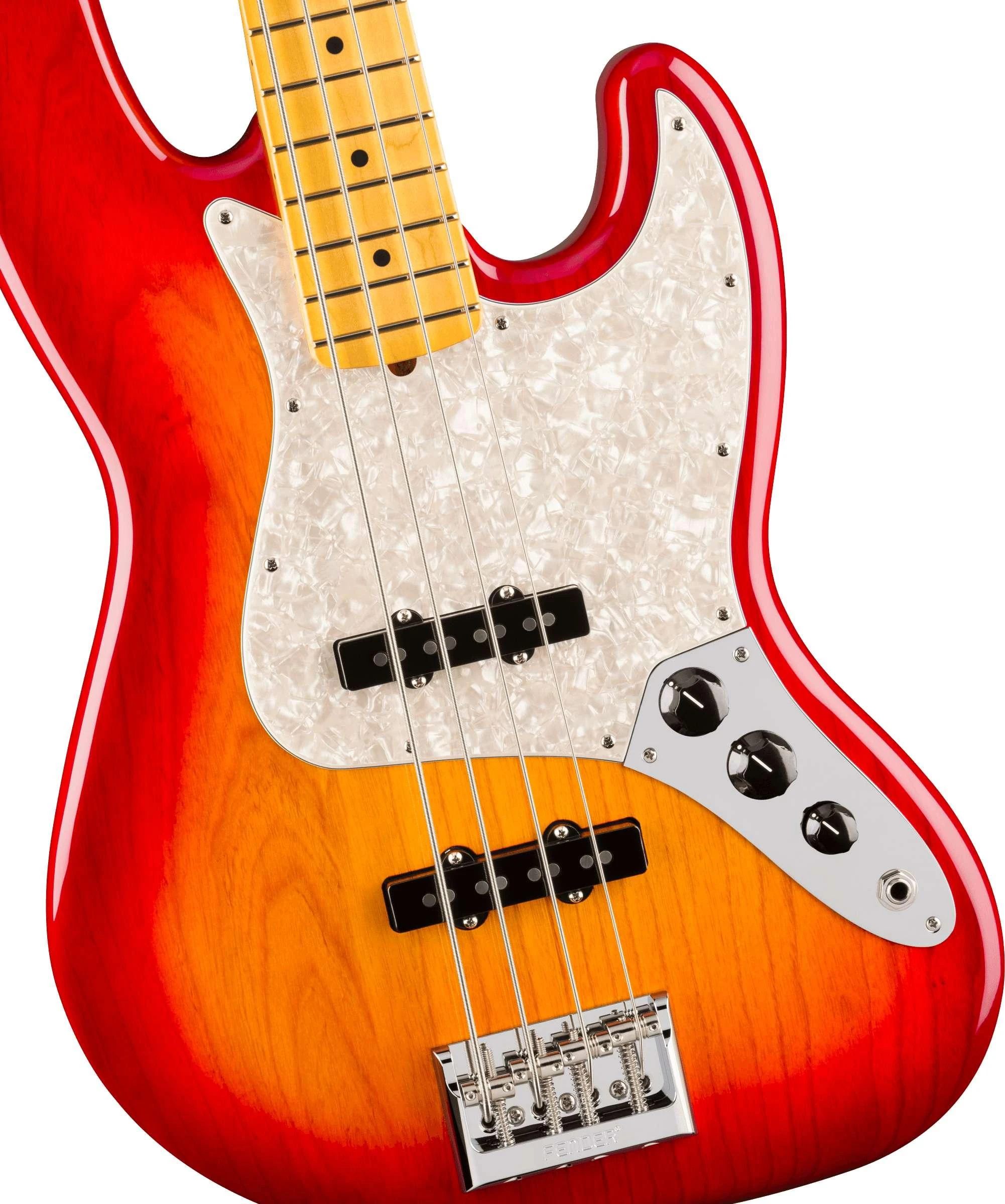 Fender American Professional Jazz Bass Guitar in Aged Cherry Burst, Maple Fingerboard - 0192932731 (4).jpg