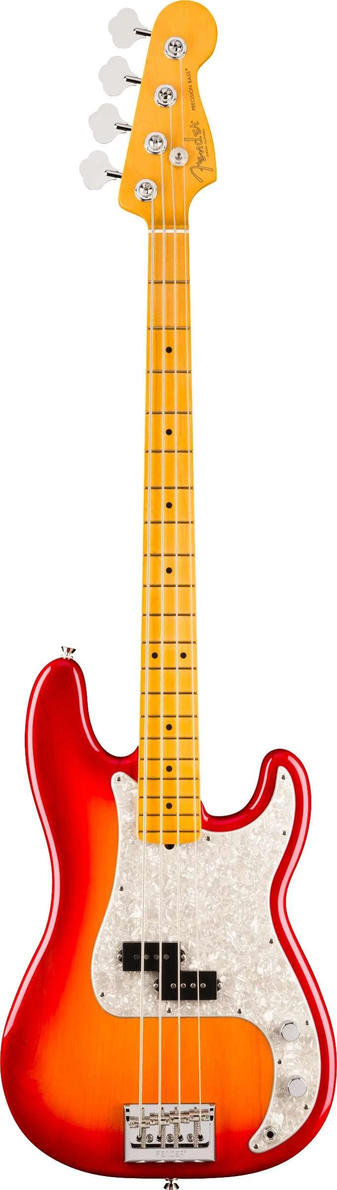 Fender American Professional Precision Bass Guitar in Aged Cherry Burst, Maple Fingerboard - 0192912731 (5).jpg