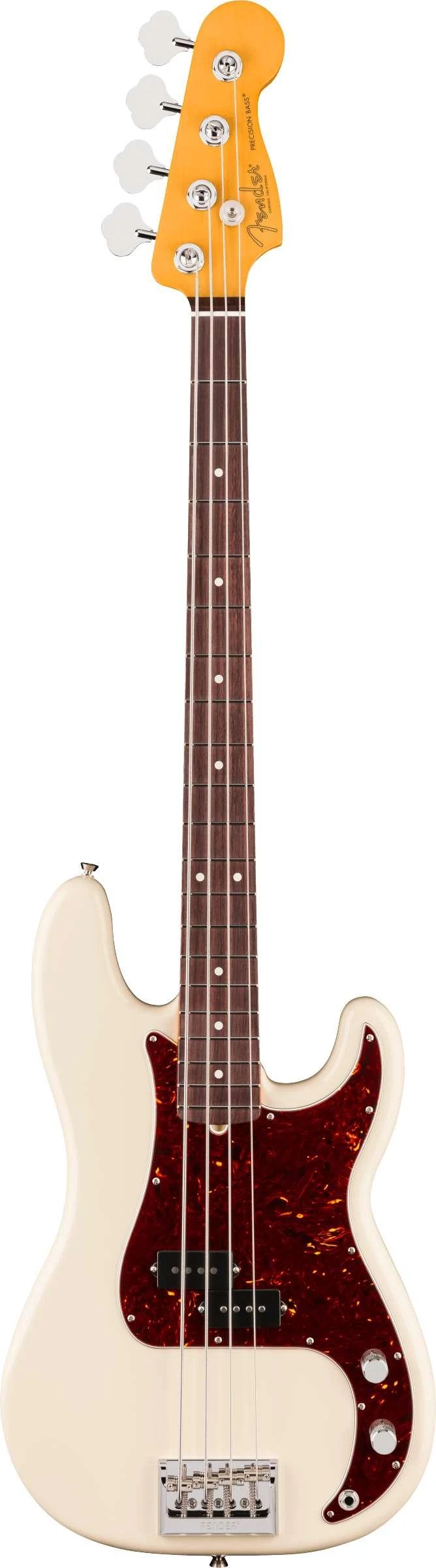Fender American Professional Precision Bass Guitar in Olympic White, Rosewood Fingerboard - 0192910705 (5).jpg