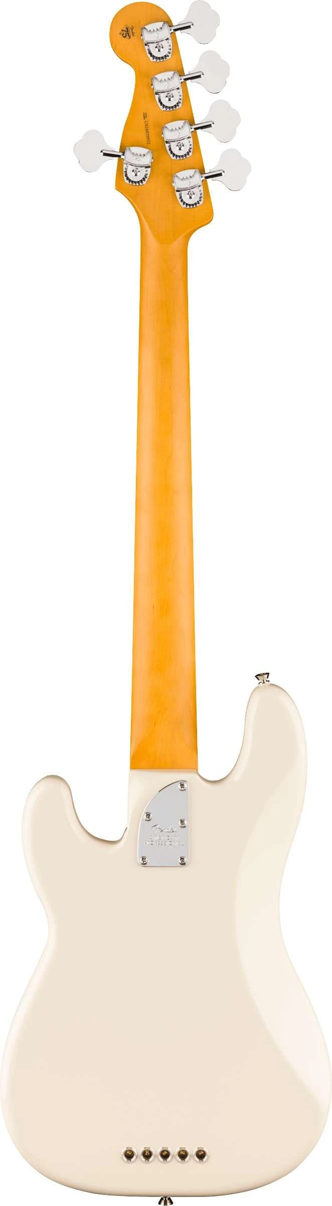 Fender American Professional Precision Bass V Guitar in Olympic White, Rosewood Fingerboard - 0192920705 (5).jpg