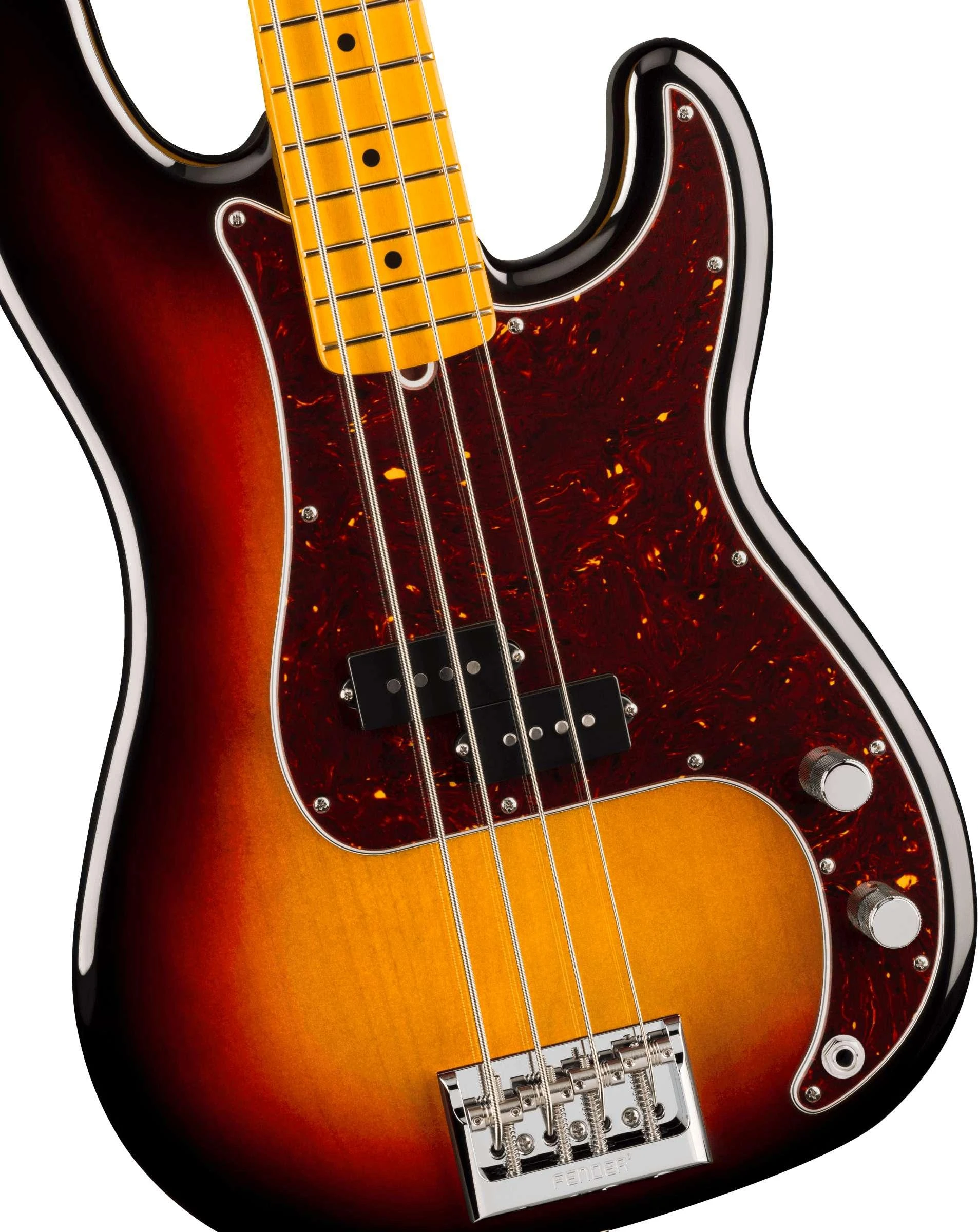 Fender American Professional Precision Bass Guitar in 3-Colour Sunburst, Maple Fingerboard - 0192912700 (4).jpg