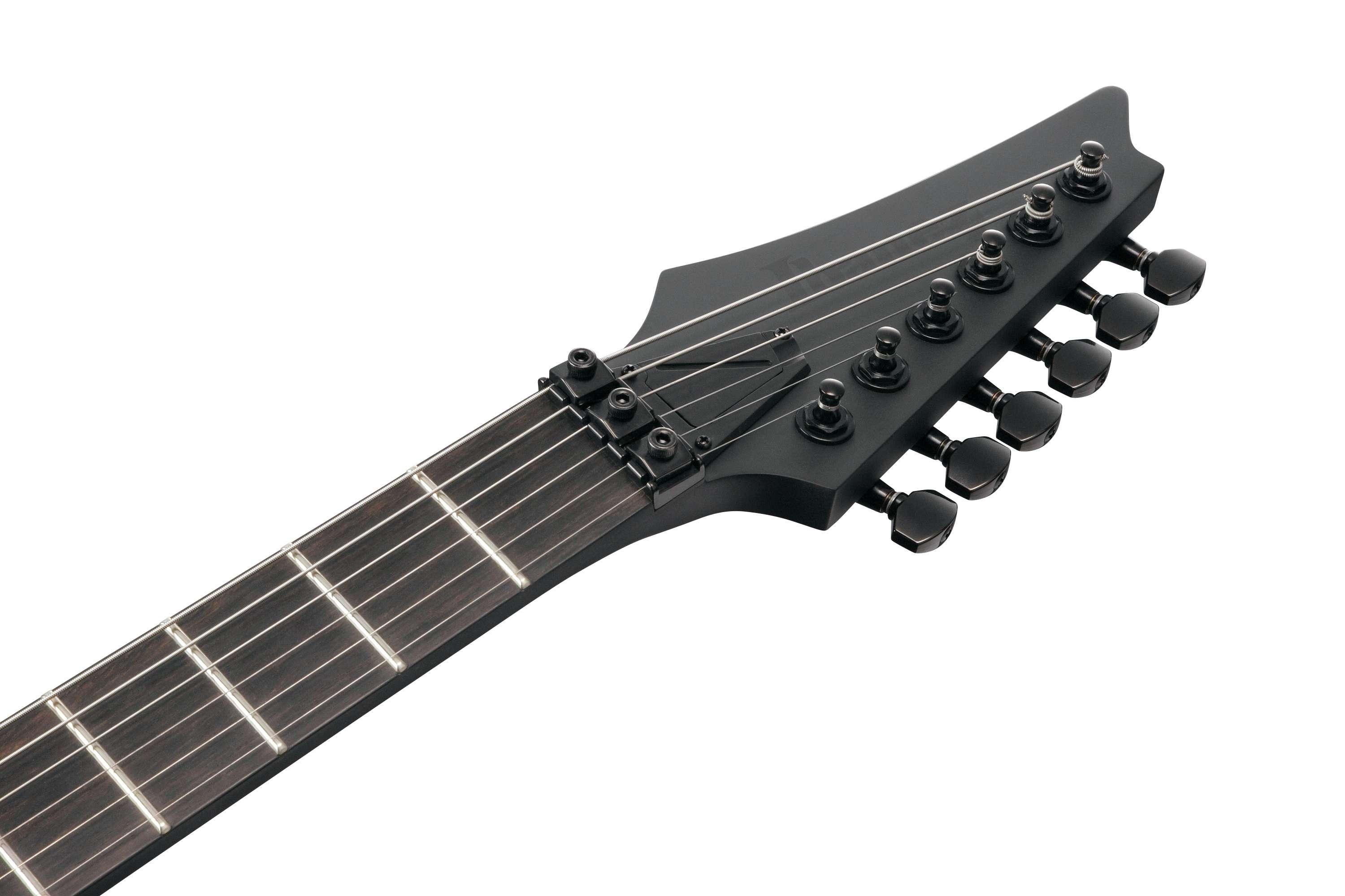 Ibanez XPTB620-BKF Iron Label Xiphos in Electric Guitar in Black Flat - XPTB620-BKF (12).jpg