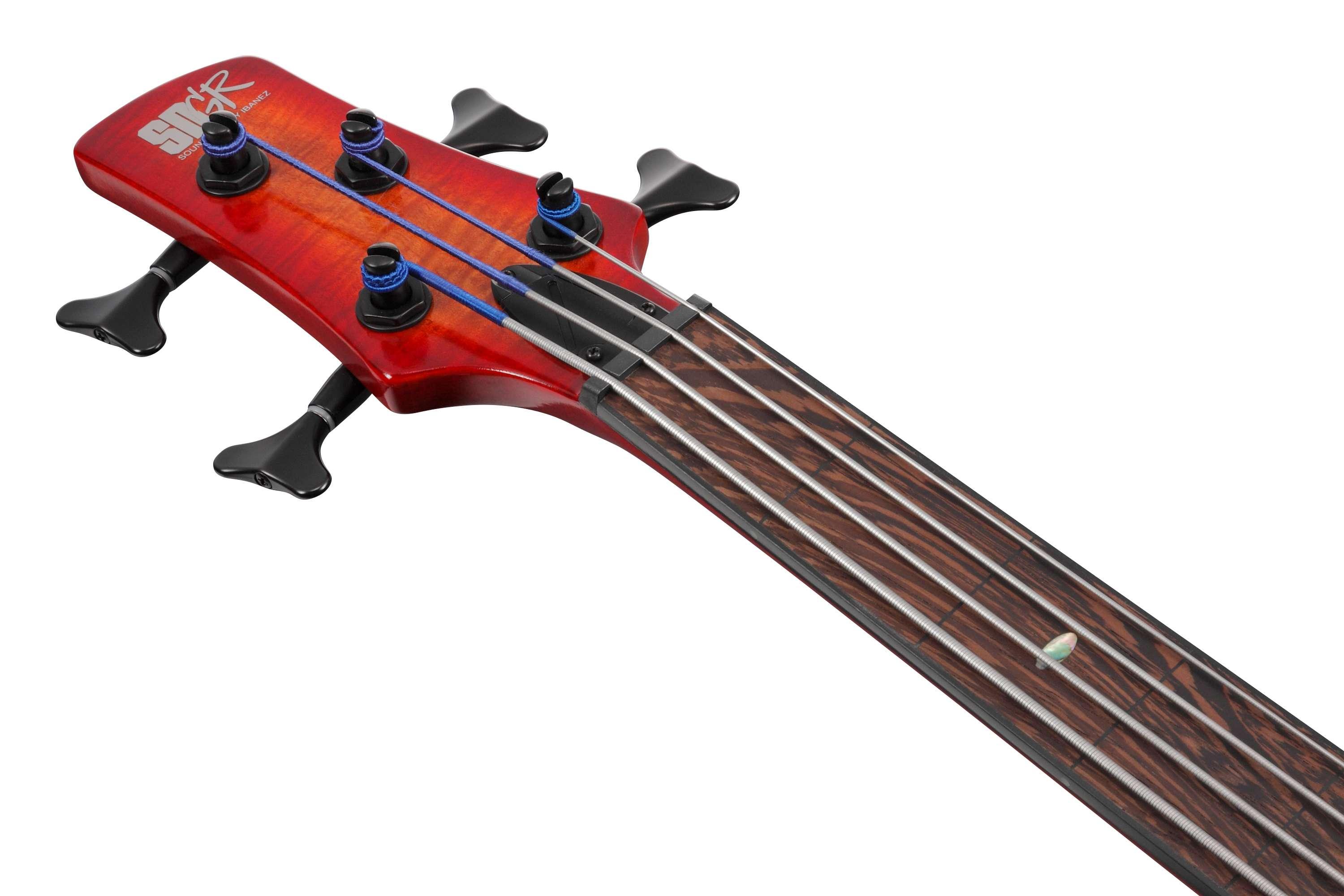Ibanez SRD900F-BTL SR-Series Fretless Bass Guitar in Brown Topaz Burst Low Gloss - SRD900F-BTL (10).jpg