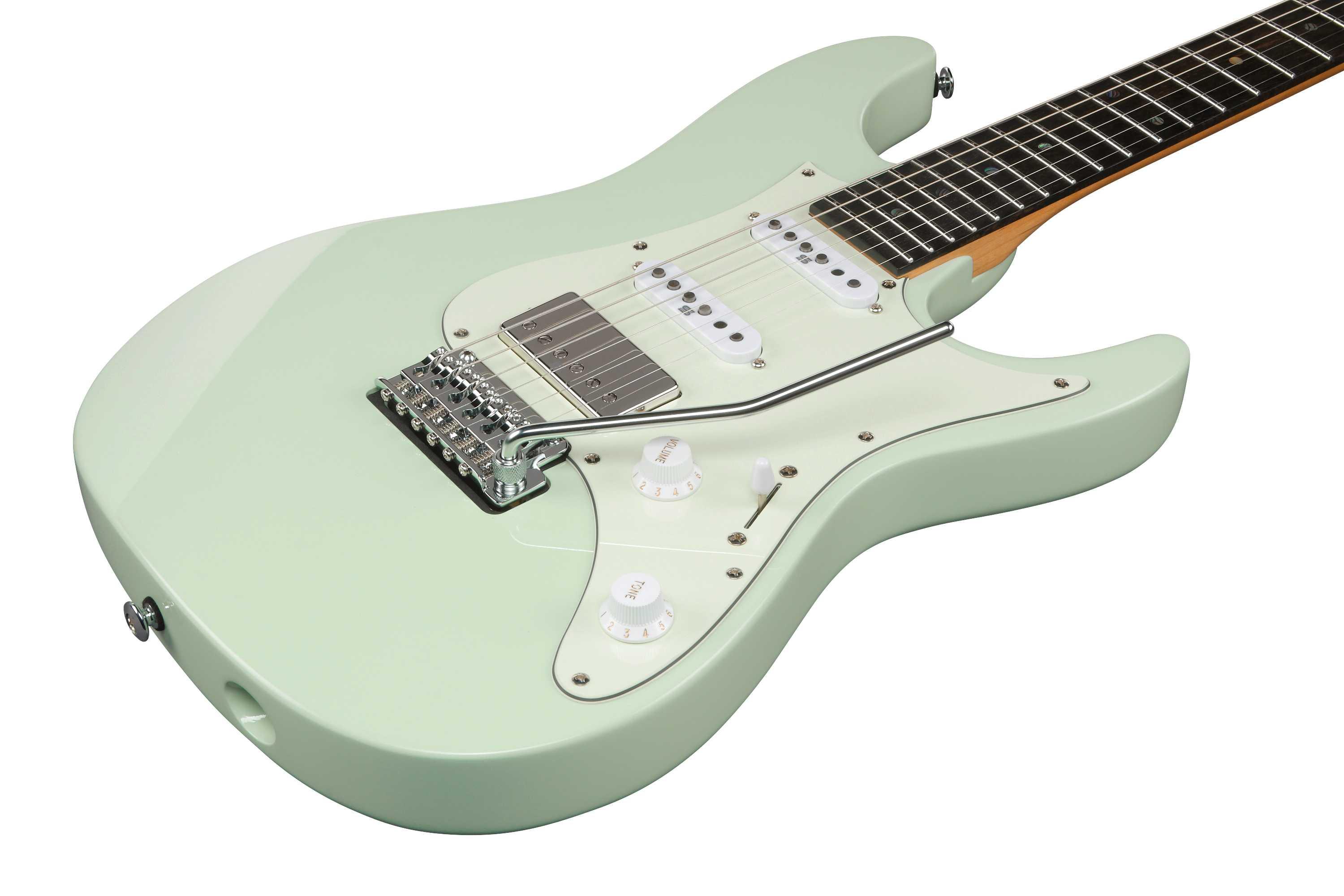 Ibanez LM10-MGR Luca Mantovanelli Electric Guitar in Mint Green - LM10-MGR (8).jpg