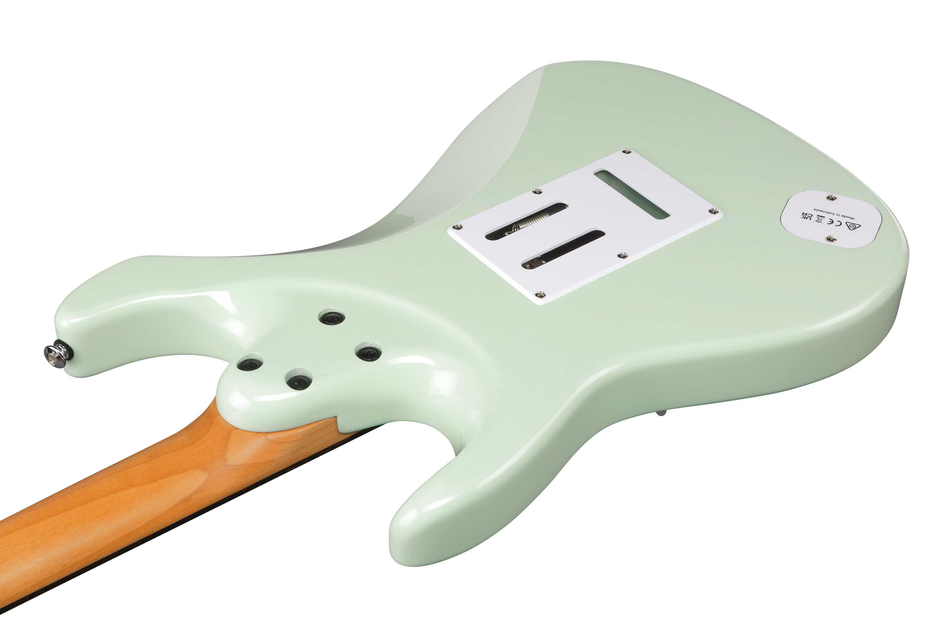Ibanez LM10-MGR Luca Mantovanelli Electric Guitar in Mint Green - LM10-MGR (9).jpg