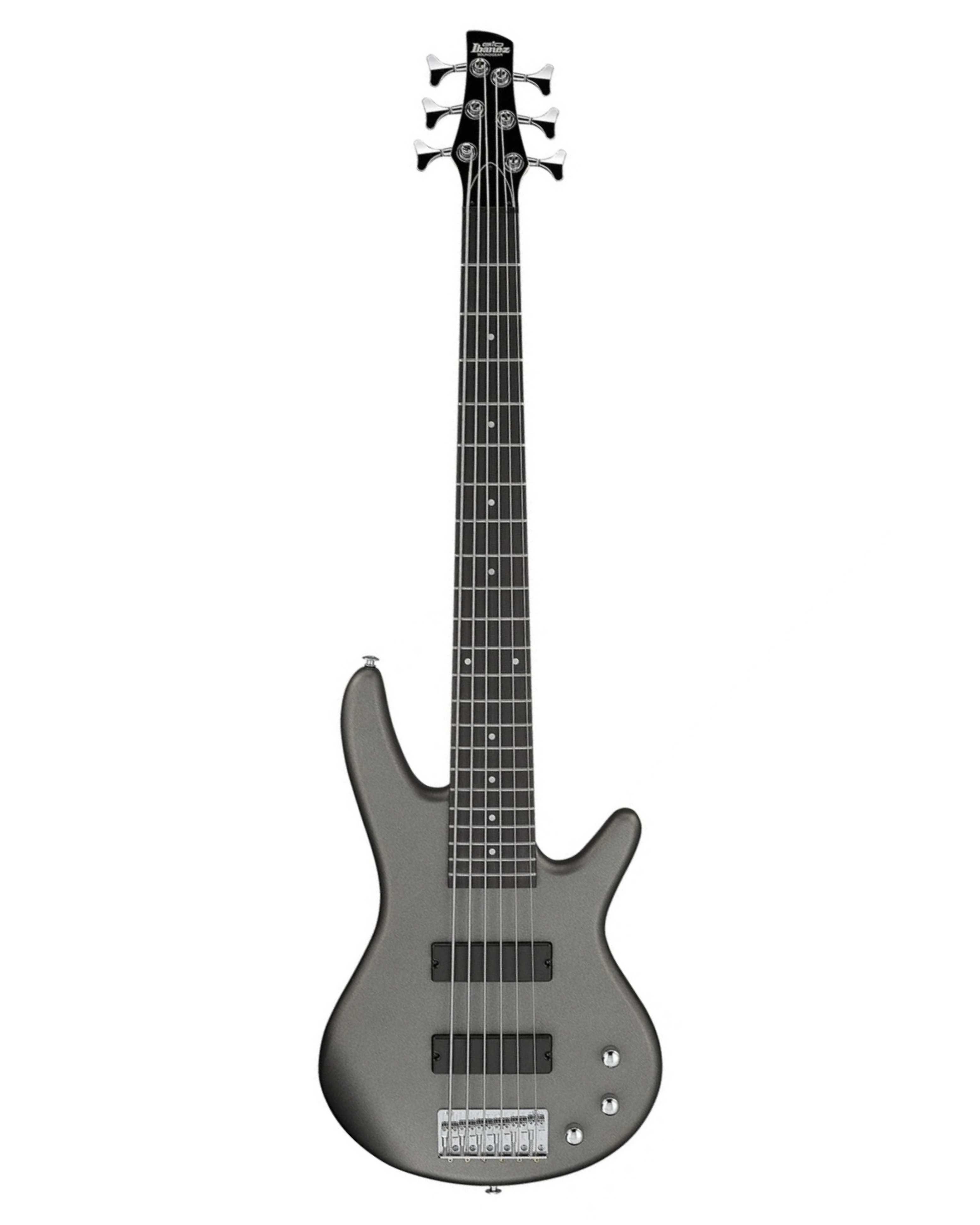 Ibanez GSR186-TUM GIO Series 6-String Bass Guitar in Tungsten Matte - GSR186-TUM-2.jpg