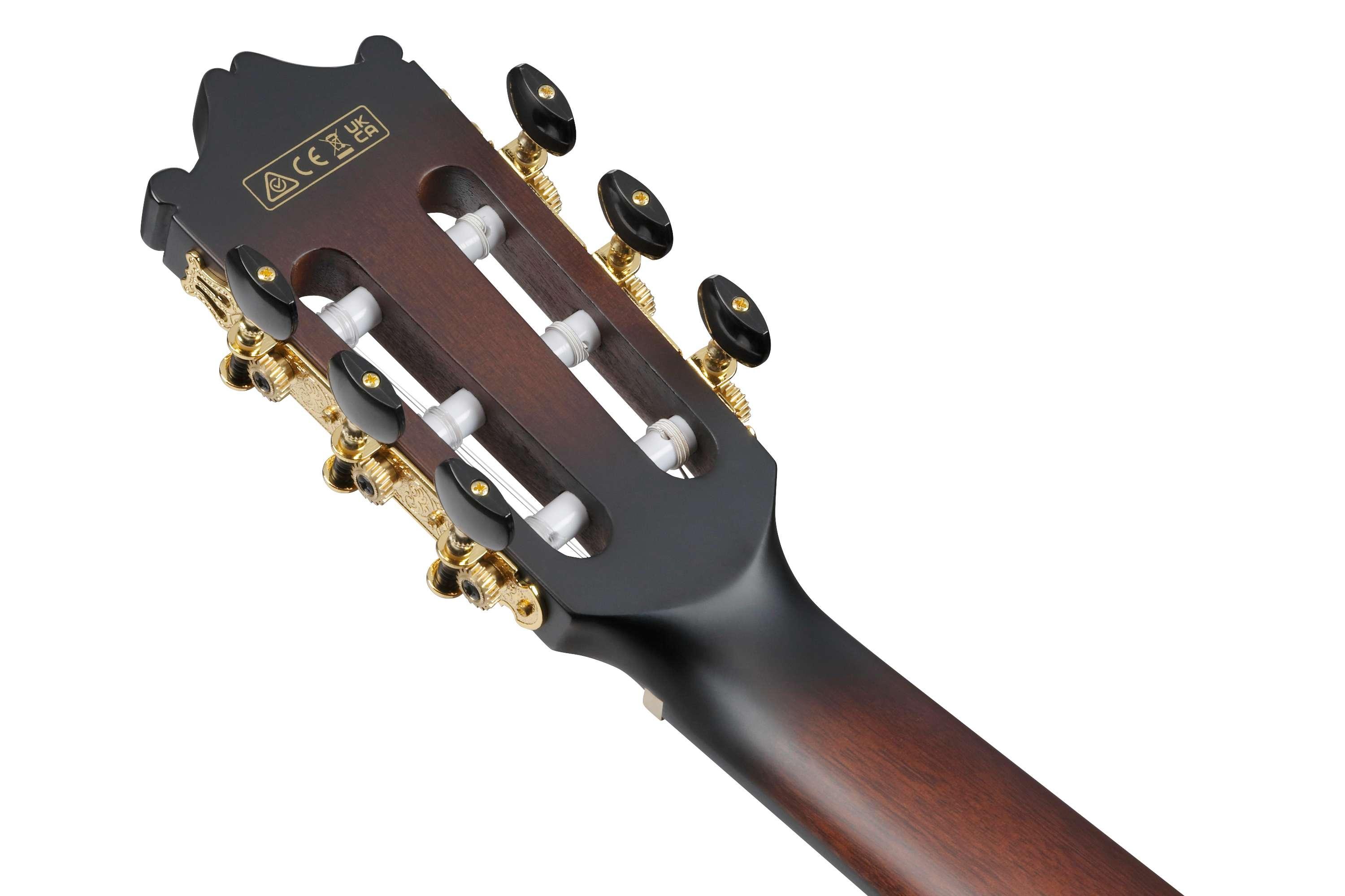 Ibanez GA35TCE-DVS Classical Electro Acoustic Guitar in Dark Violin Sunburst Gloss - GA35TCE-DVS (6).jpg