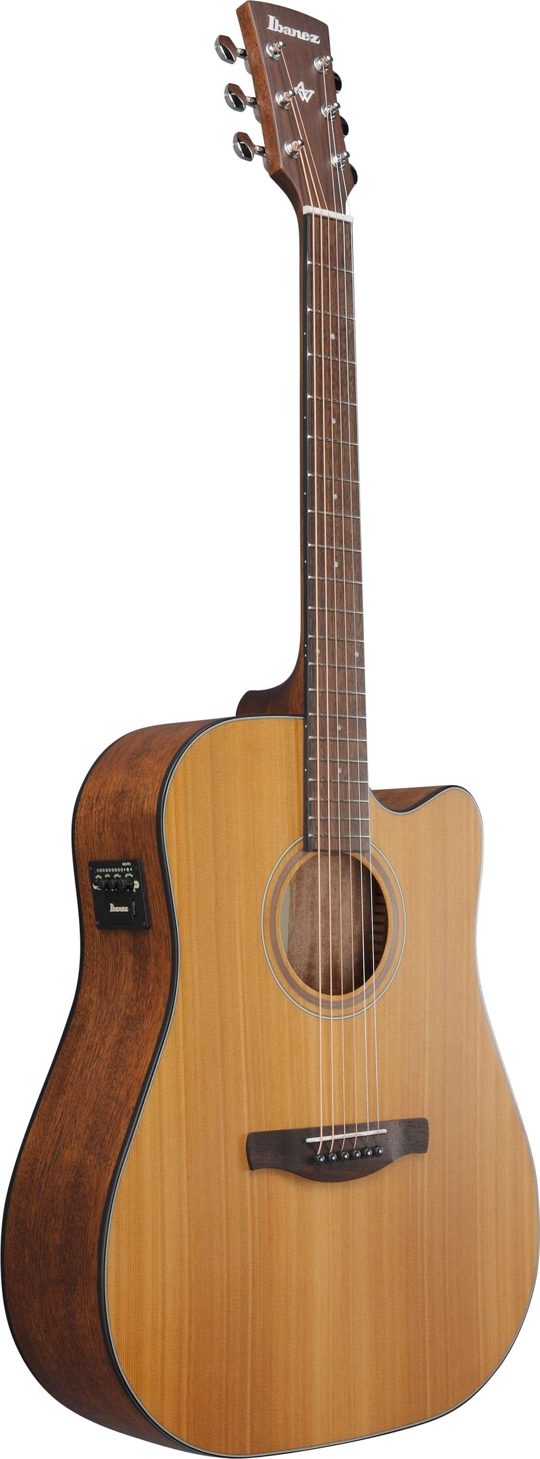 Ibanez AW65ECE-LG Electro Acoustic Guitar in Low Gloss Natural - AW65ECE-LG (11).jpg