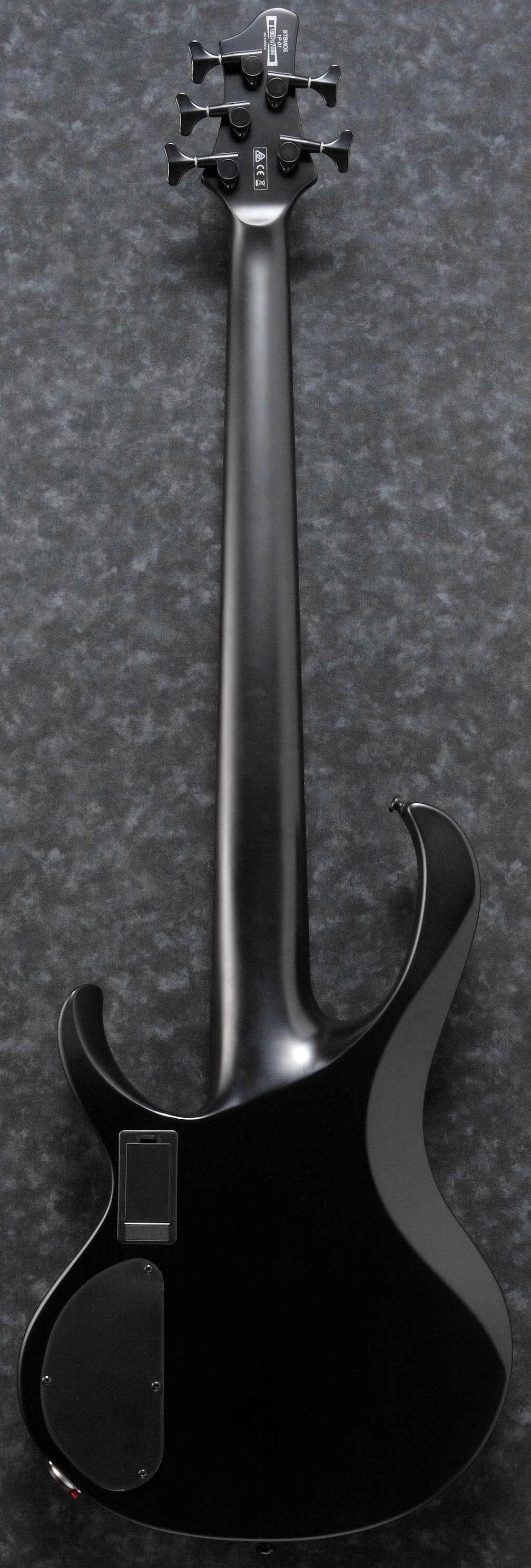 Ibanez BTB625EX-BKF BTB 5-String Bass Guitar in Black Flat - BTB625EX (6).jpg