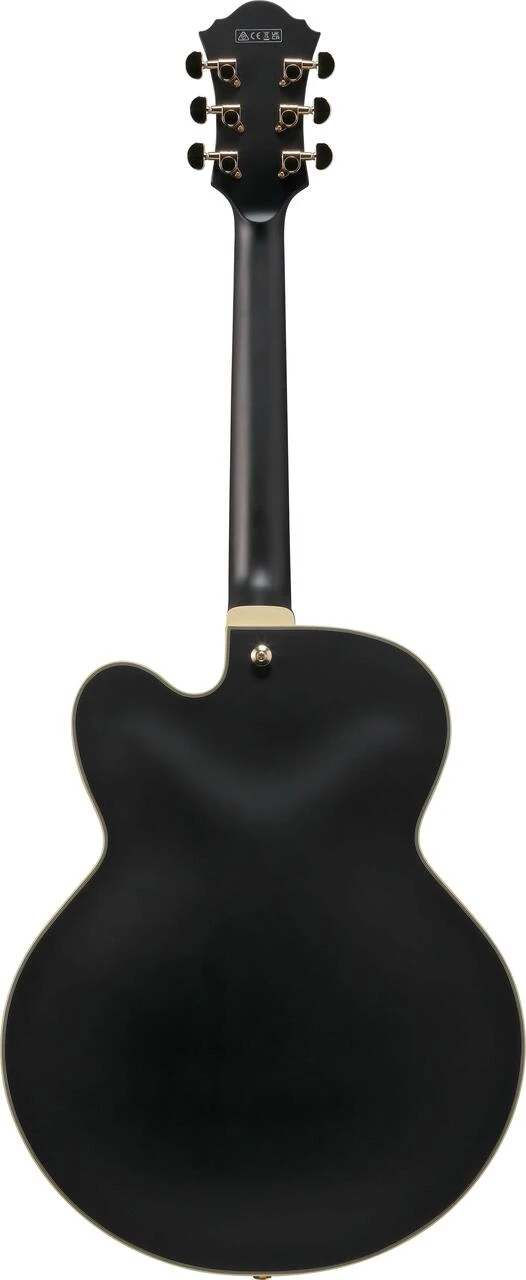 Ibanez AF75G-BKF AF Artcore Hollow-body Electric Guitar in Black Flat - AF75G-BKF (3).jpg