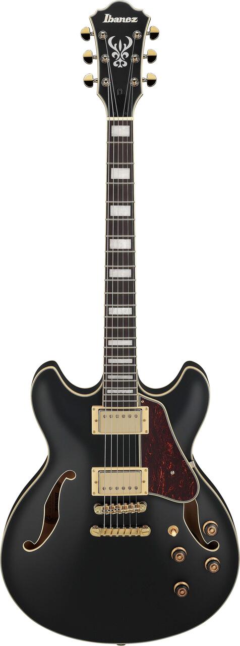Ibanez AS73G-BKF Artcore Semi-Hollow Electric Guitar in Black Flat - AS73G-BKF (1).jpg