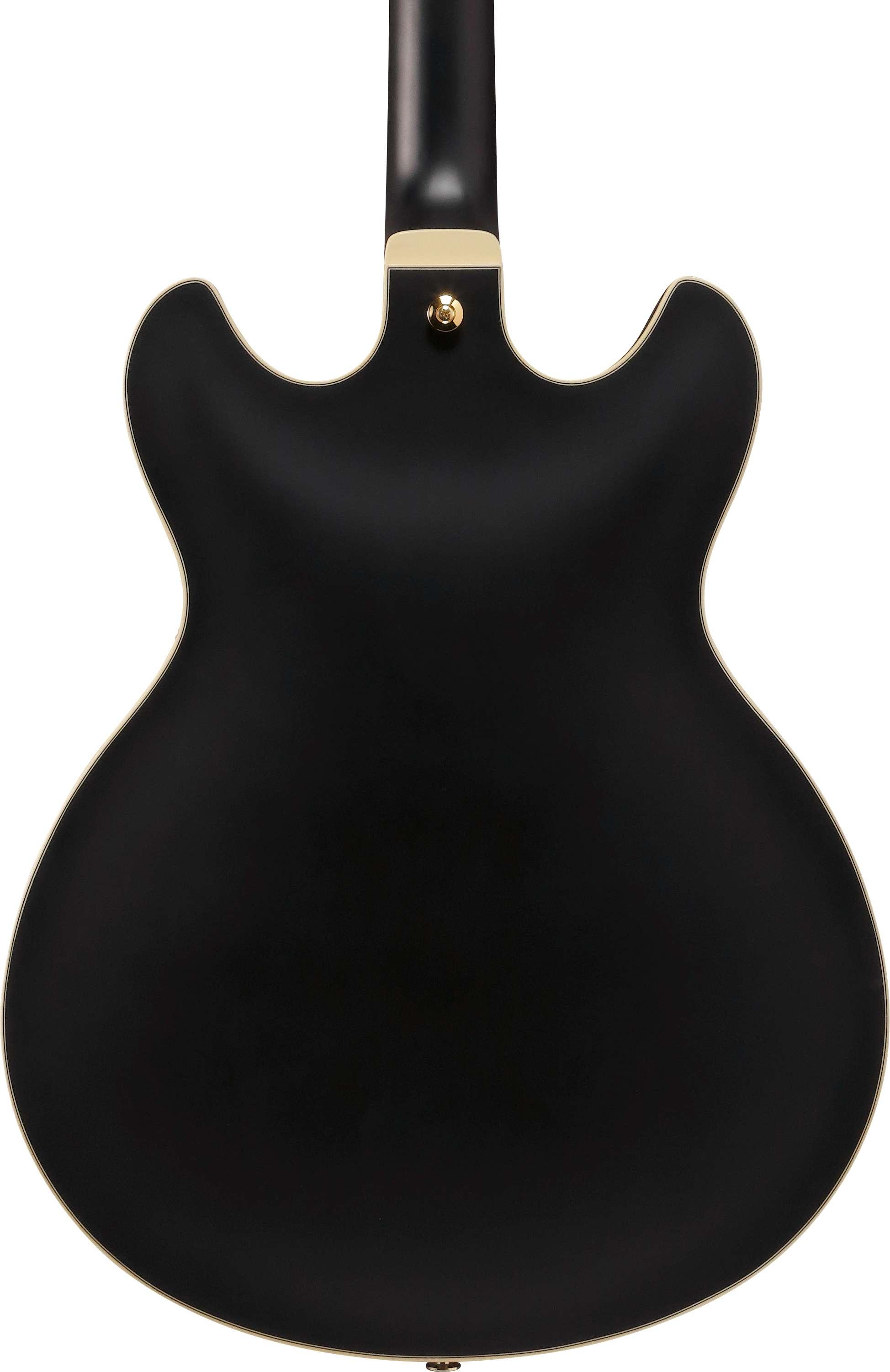 Ibanez AS73G-BKF Artcore Semi-Hollow Electric Guitar in Black Flat - AS73G-BKF (7).jpg
