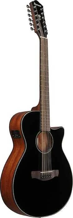 Ibanez AEG5012-BKH AEG Series 12-String Electro Acoustic Guitar in Black High Gloss - AEG5012BKH-4.jpg