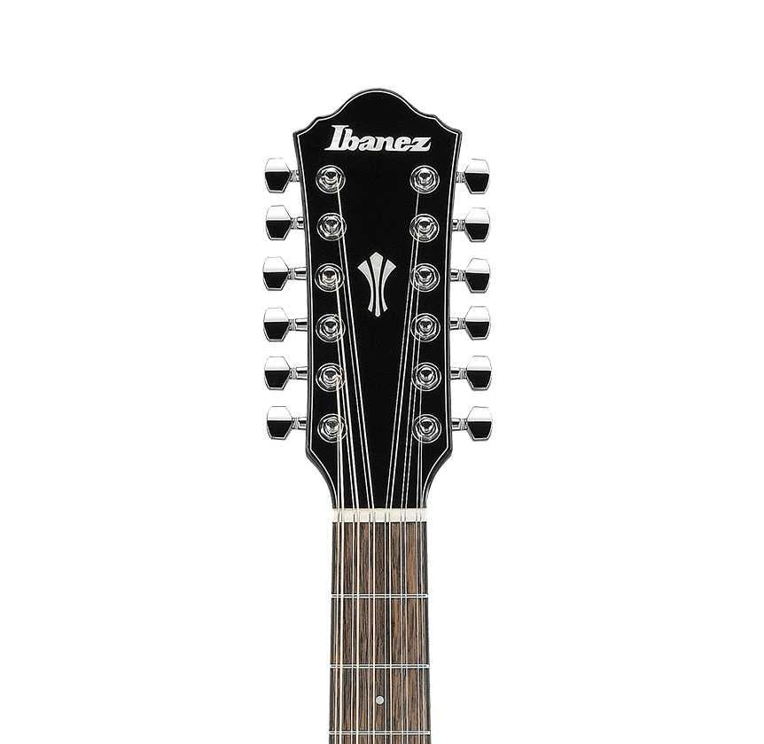 Ibanez AEG5012-BKH AEG Series 12-String Electro Acoustic Guitar in Black High Gloss - AEG5012BKH-8.jpg