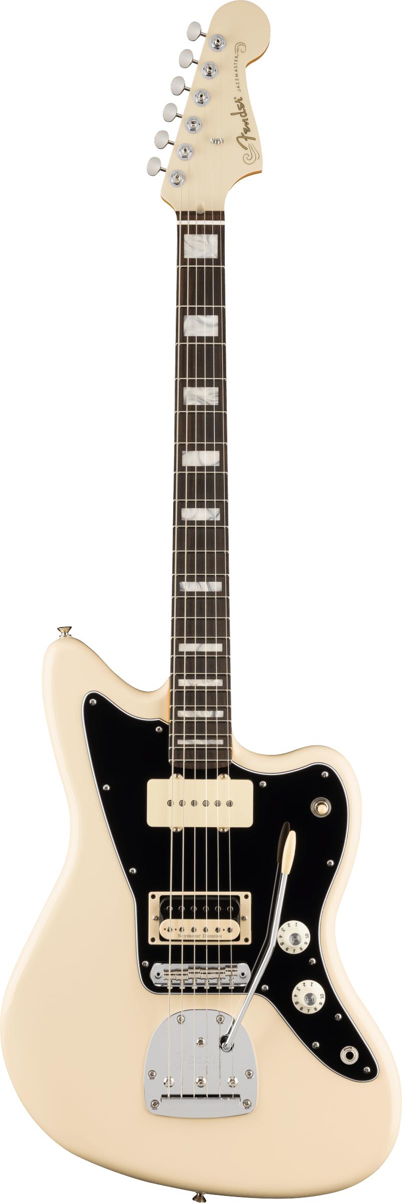 Fender Limited Edition Kim Gordon Jazzmaster Electric Guitar in Olympic White - 0149440305-1.jpg