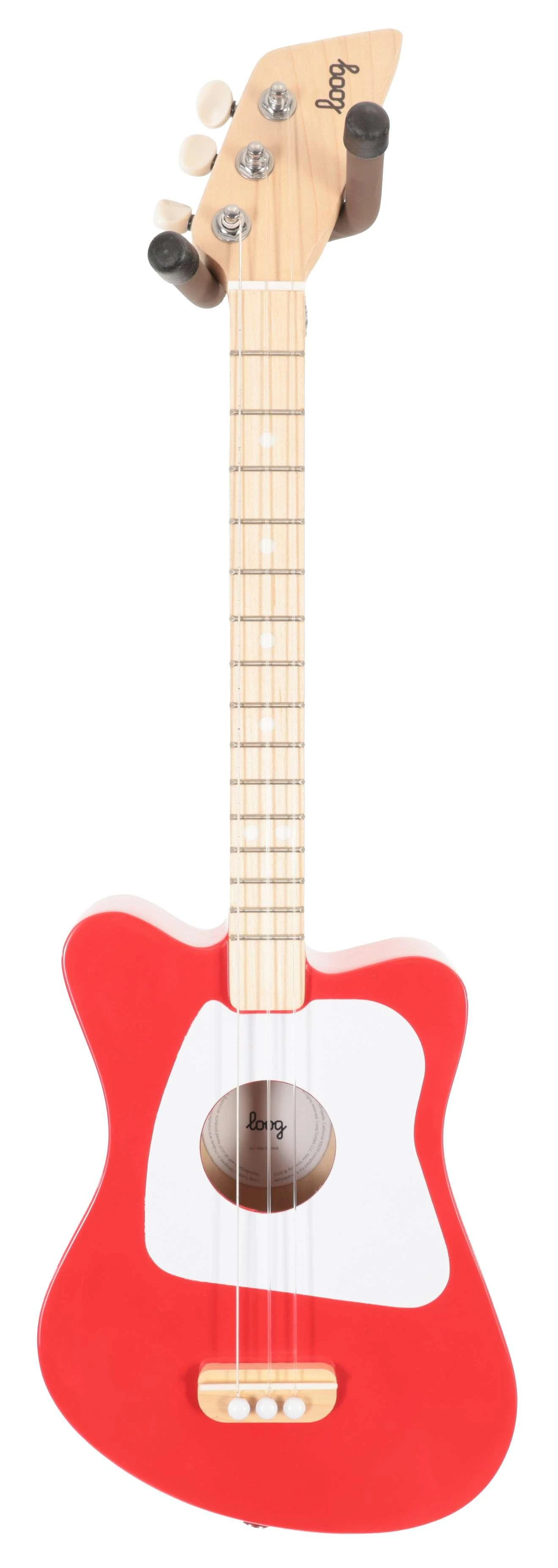 B Stock : Loog Mini Acoustic Guitar in Red for Ages 3 Plus - 001 - B-LGMIR-0001 (3).jpg