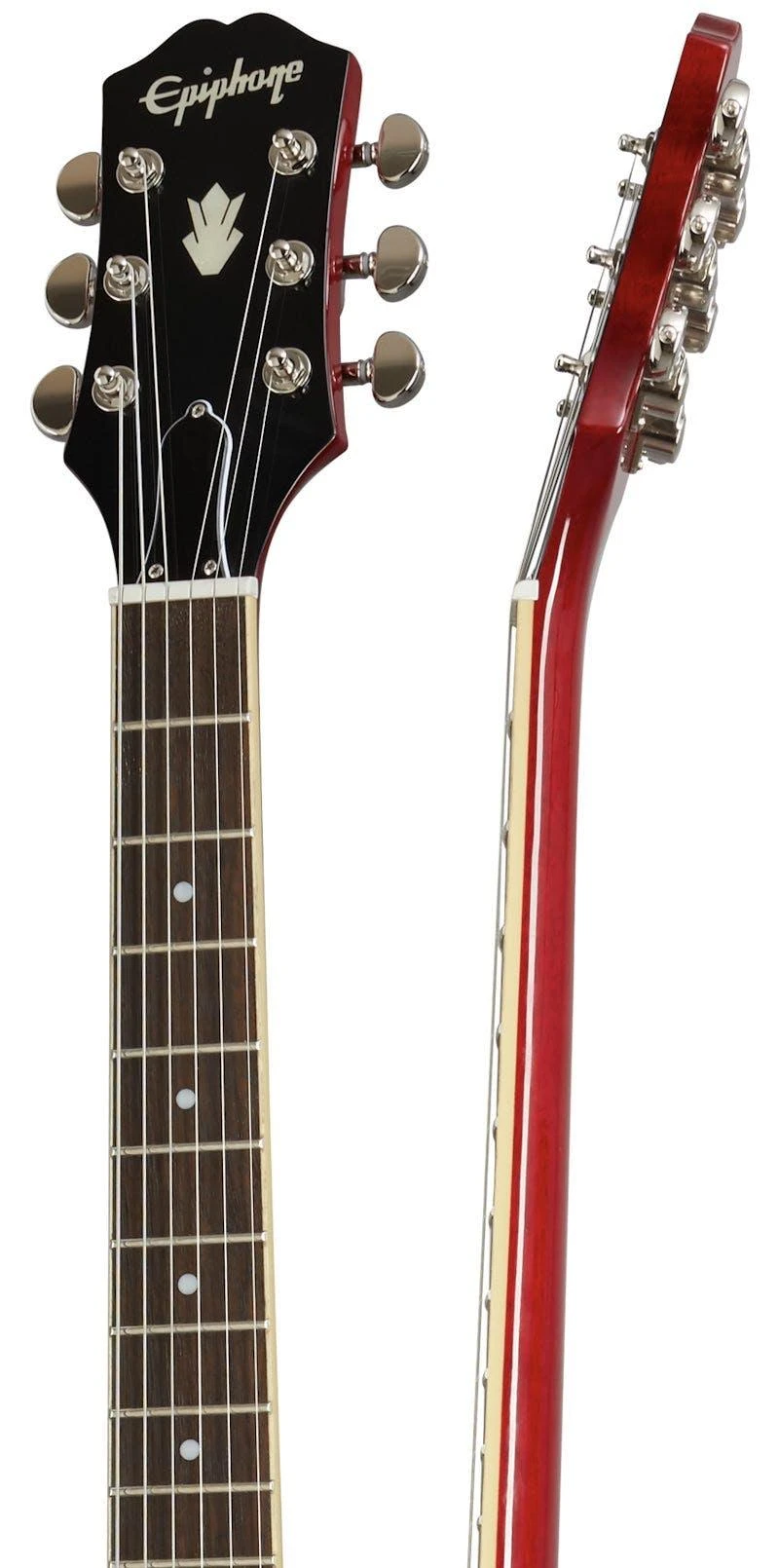 Epiphone Inspired by Gibson ES-339 Semi-Hollow Electric Guitar in Cherry, Indian Laurel Fingerboard - 413879-Epiphone-ES-339-Cherry-Neck.jpg