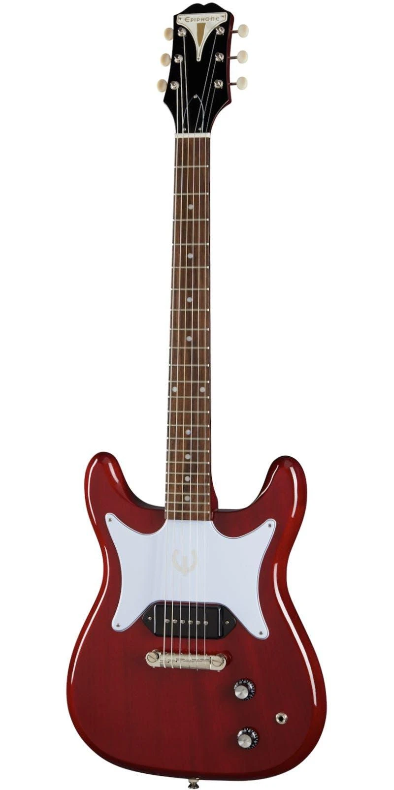 Epiphone Original Coronet Electric Guitar in Cherry, Indian Laurel Fingerboard - 413380-Epiphone-Coronet-Cherry.jpg