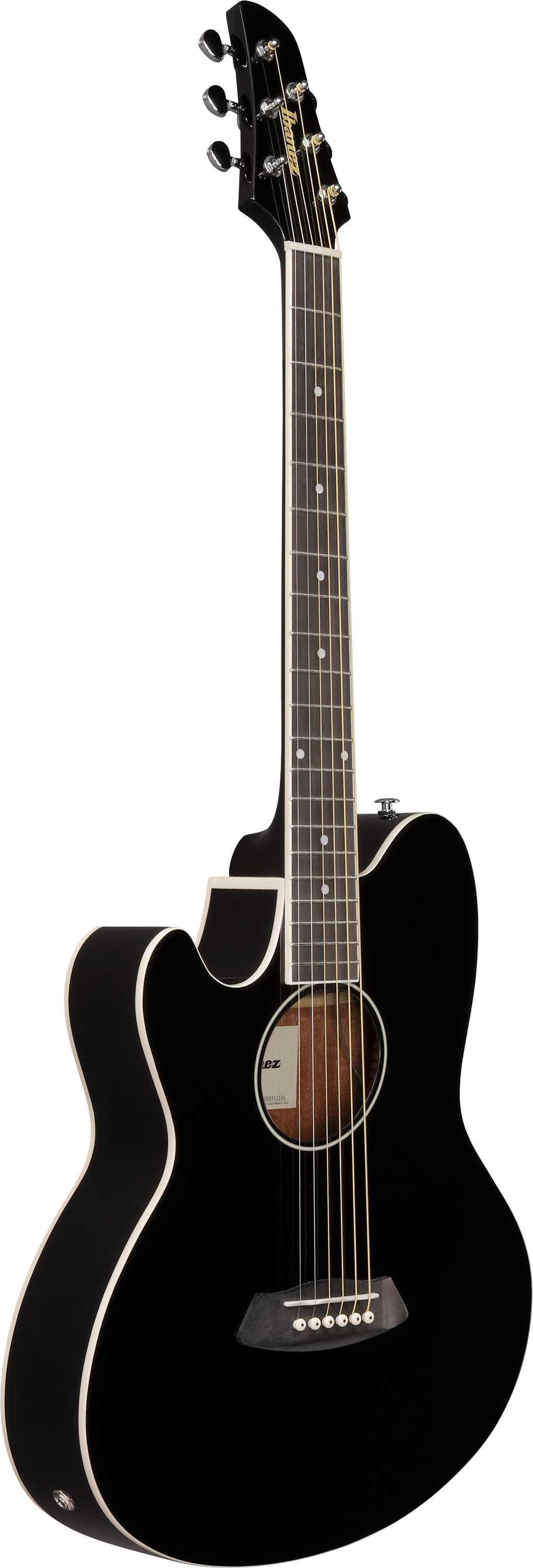 Ibanez TCY10LE Talman Series Left Handed Electro Acoustic Guitar in Black - TCY10LE-BK-4.jpg