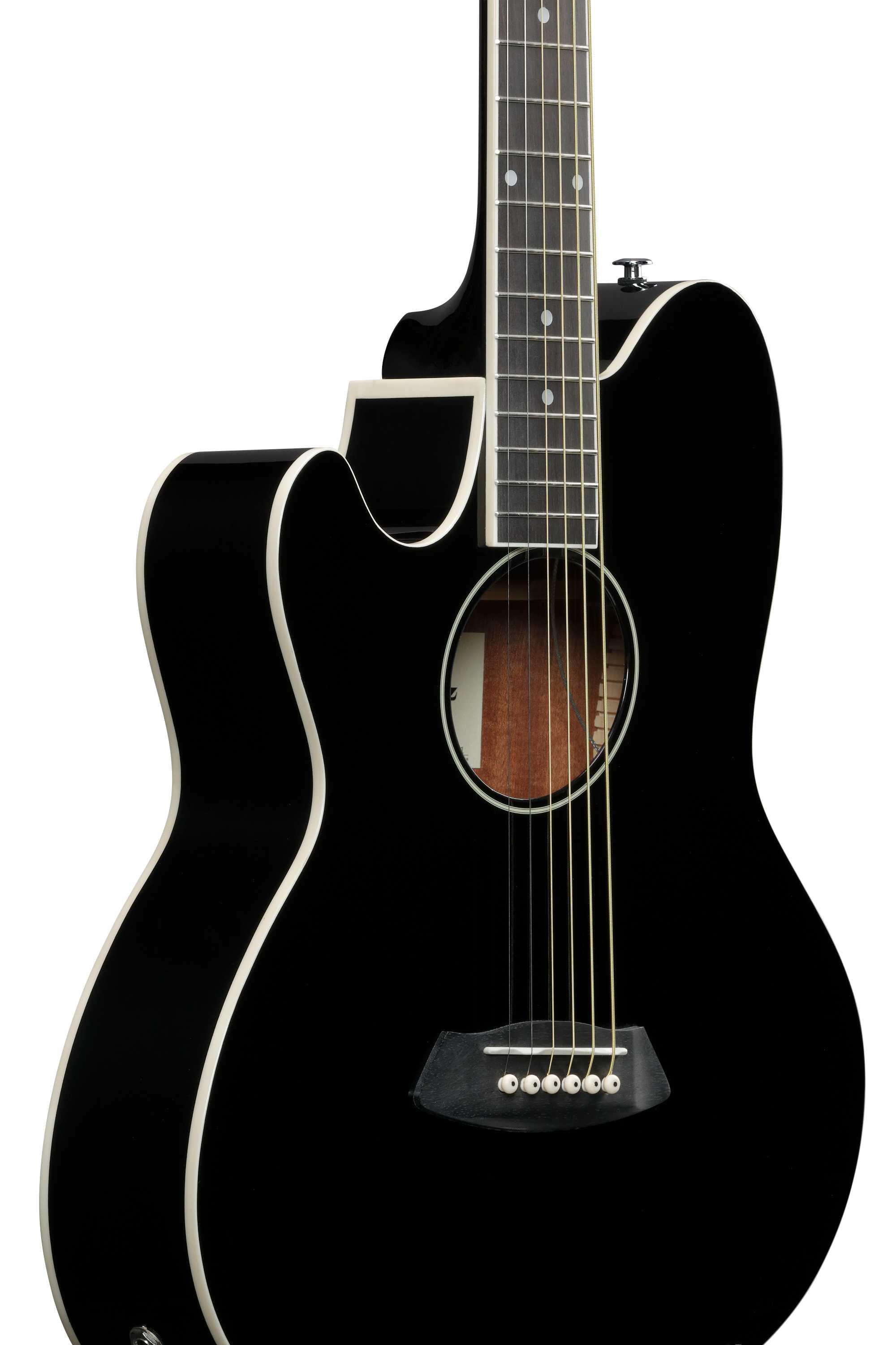 Ibanez TCY10LE Talman Series Left Handed Electro Acoustic Guitar in Black - TCY10LE-BK-5.jpg