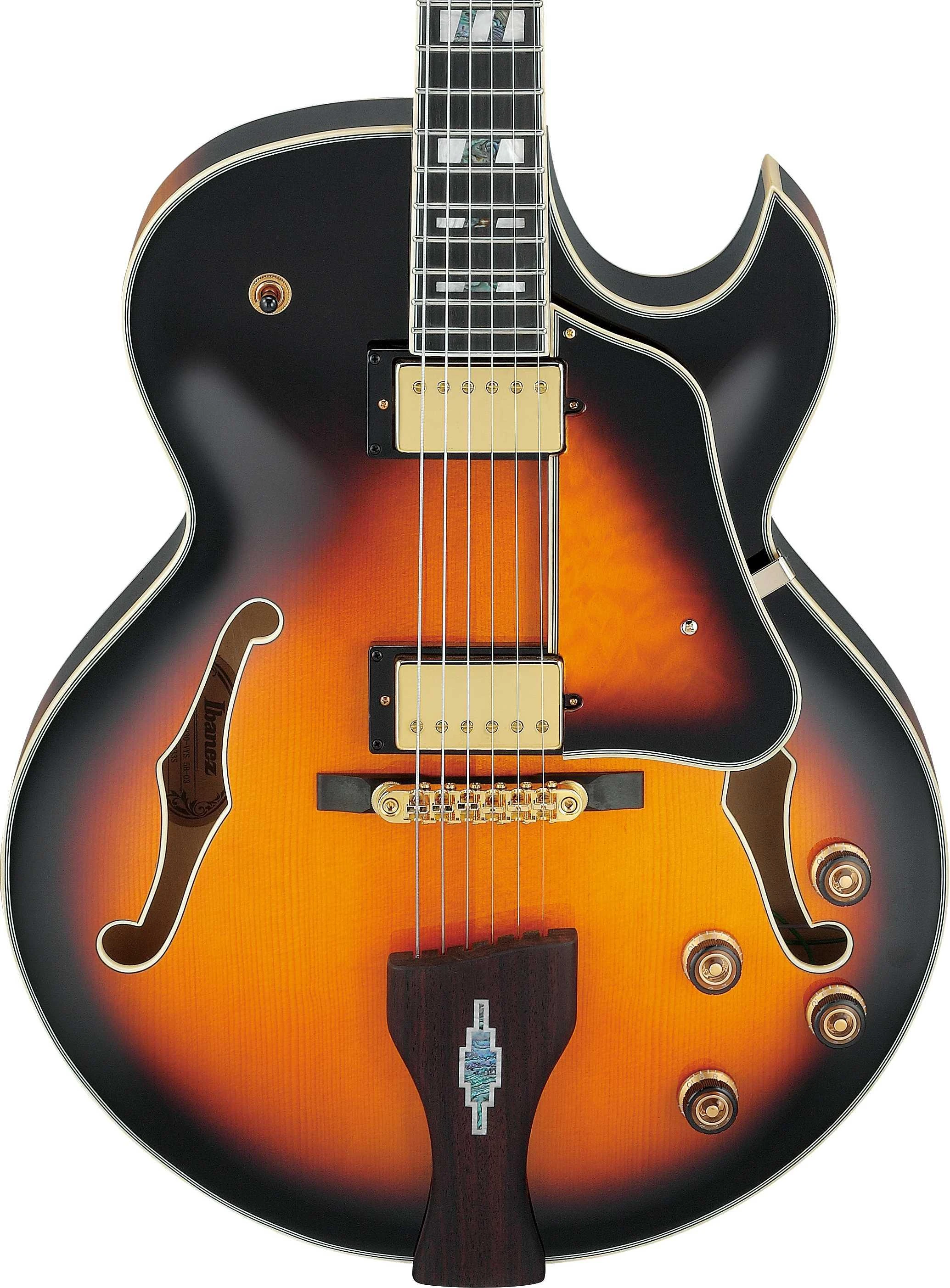 Ibanez LGB30-VYS Little George Benson Signature Hollow-Body Guitar in Vintage Yellow Sunburst - LGB30VYS-1.jpg