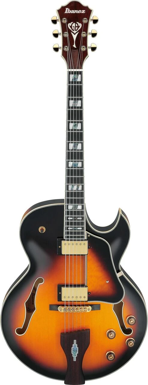Ibanez LGB30-VYS Little George Benson Signature Hollow-Body Guitar in Vintage Yellow Sunburst - LGB30VYS-2.jpg