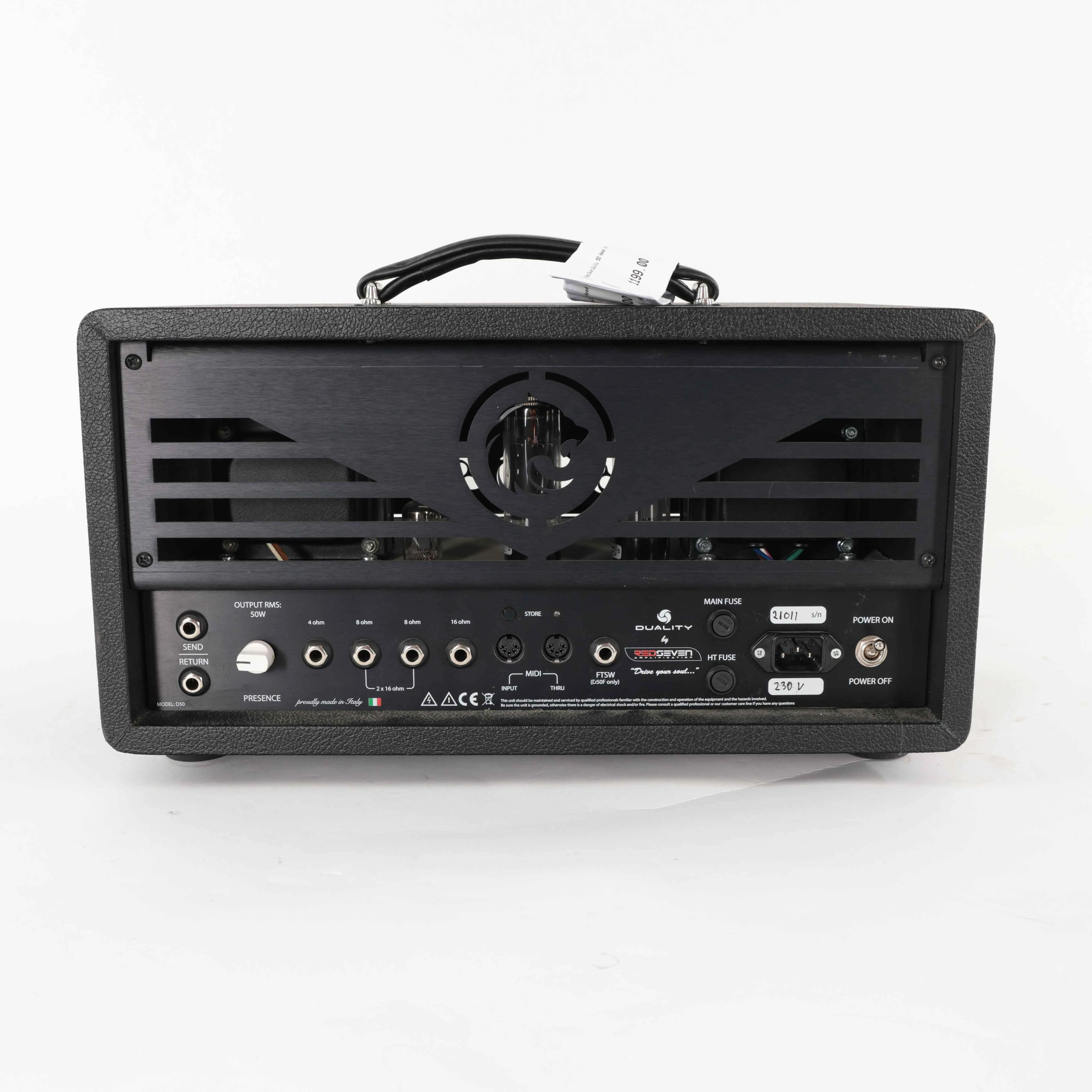 Second Hand Red Seven Duality 50 Head Inc Footswitch #109 - SH-213-0109 (5).jpg
