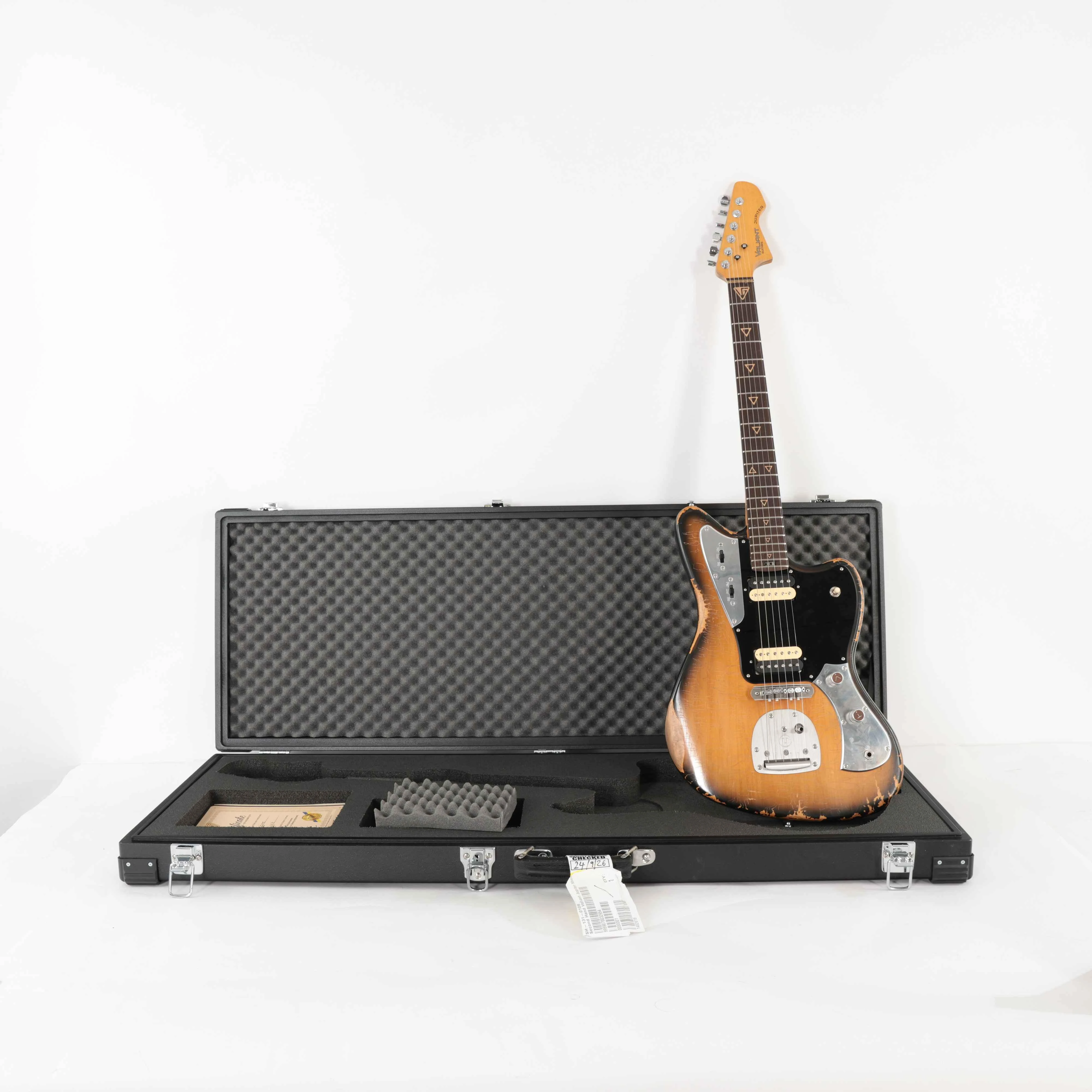 Second Hand Valiant Jupiter Mastery Electric Guitar In Sunburst #108 - SH-131-0108 (13).jpg
