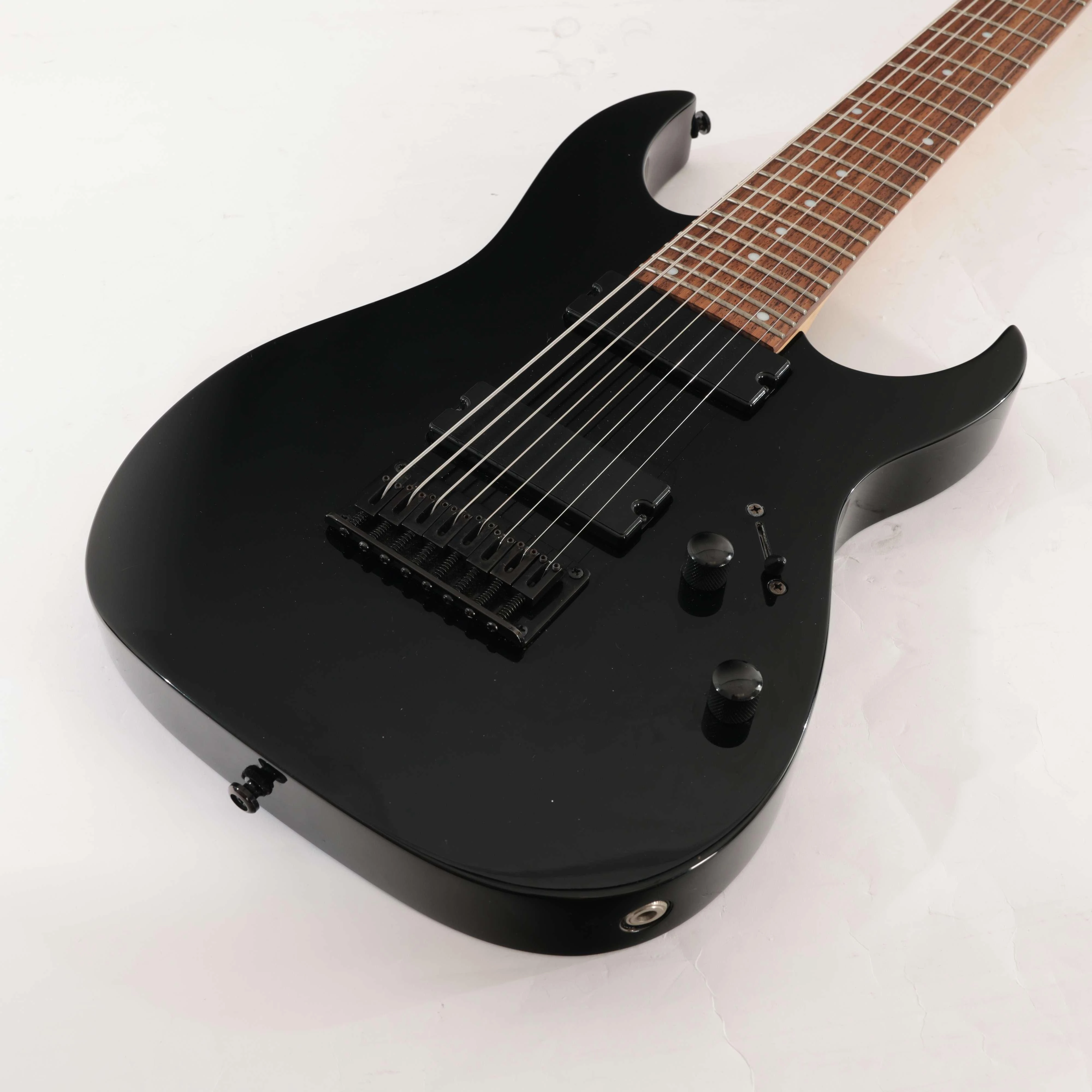 Second Hand Ibanez RG8 Electric Guitar In Gloss Black #309 - SH-91-0309 (7).jpg