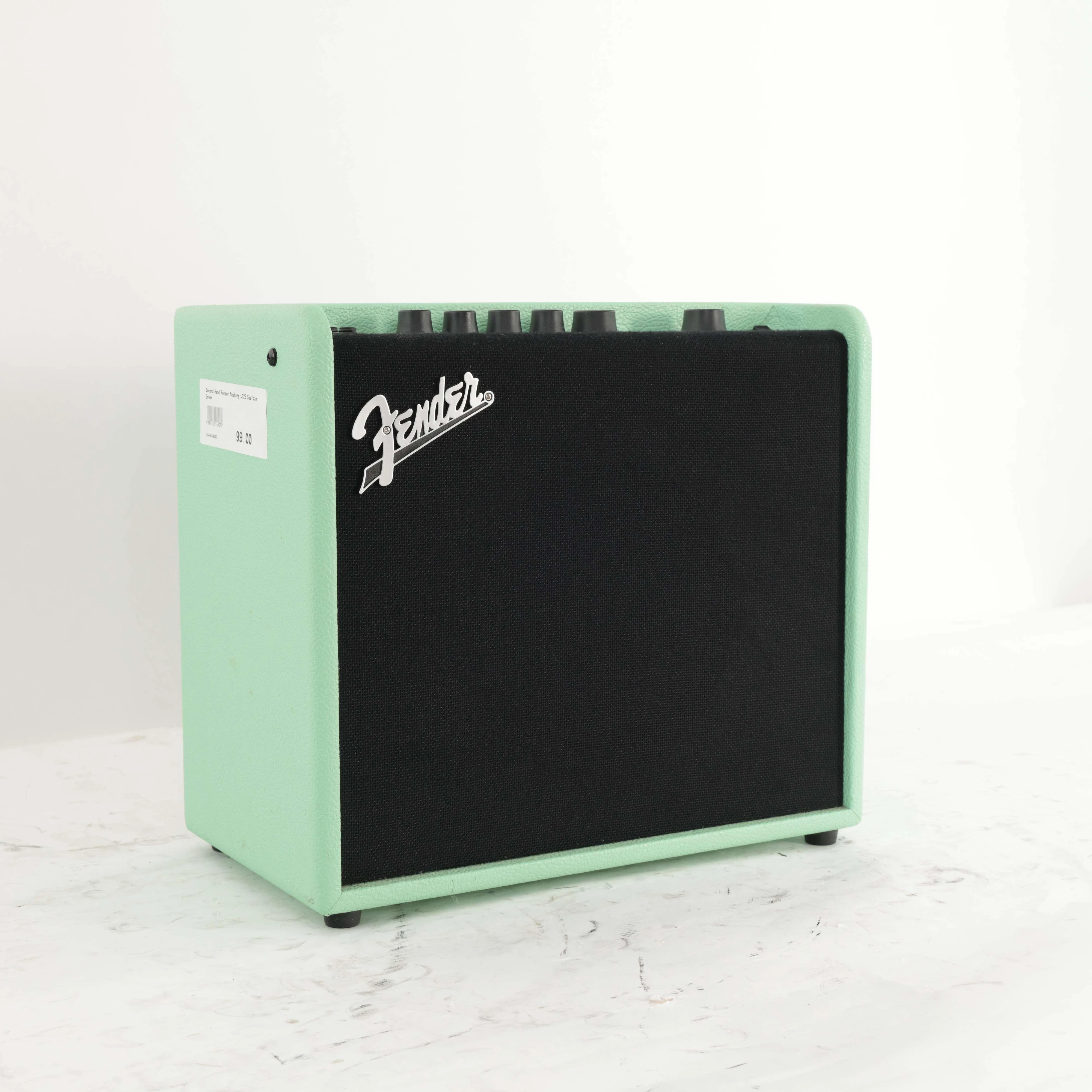 Second Hand Fender Mustang LT25 Seafoam Green #303 - SH-91-0303 (4).jpg