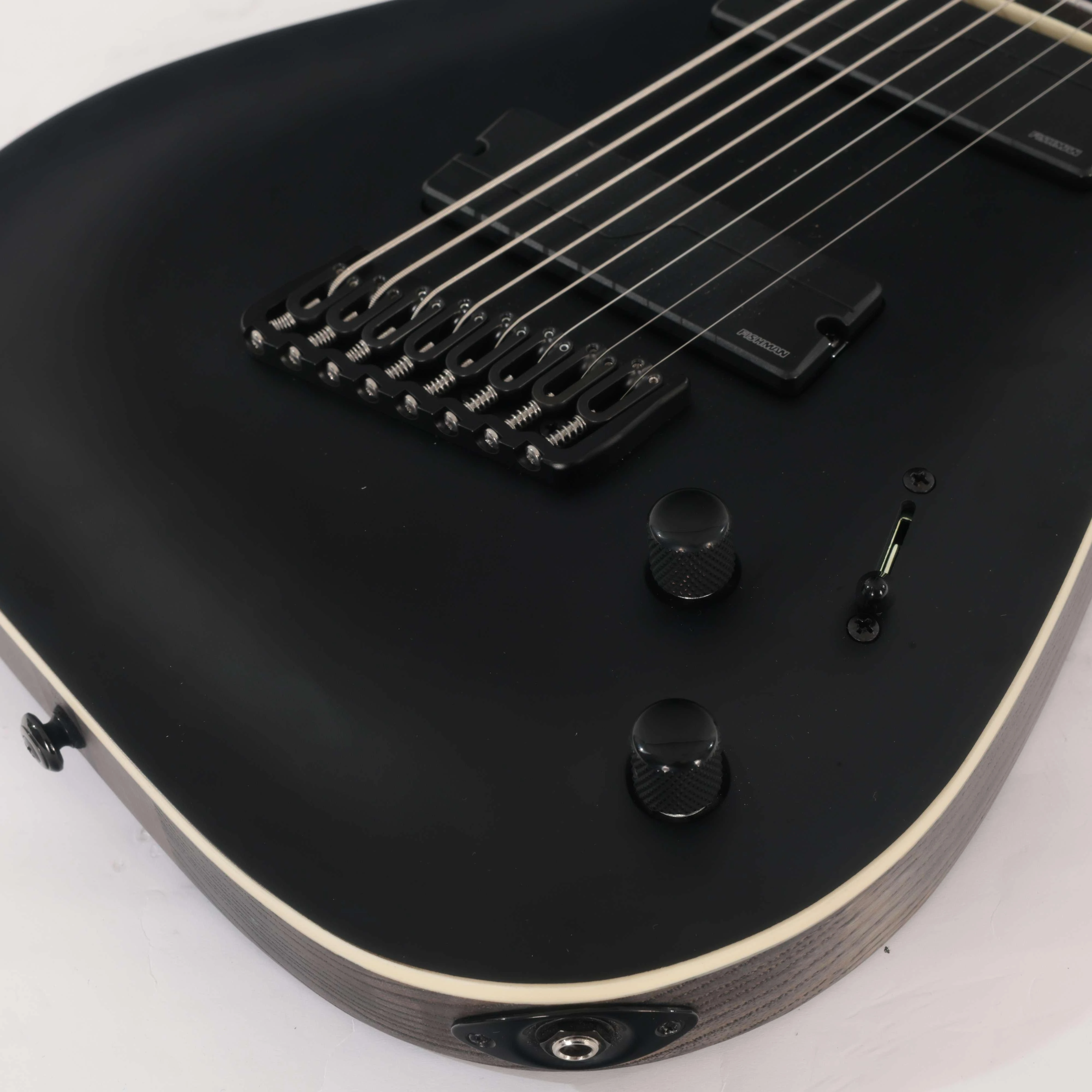Second Hand Schecter C-8 SLS Evil Twin Electric Guitar In Satin Black #289 - SH-91-0289 (8).jpg