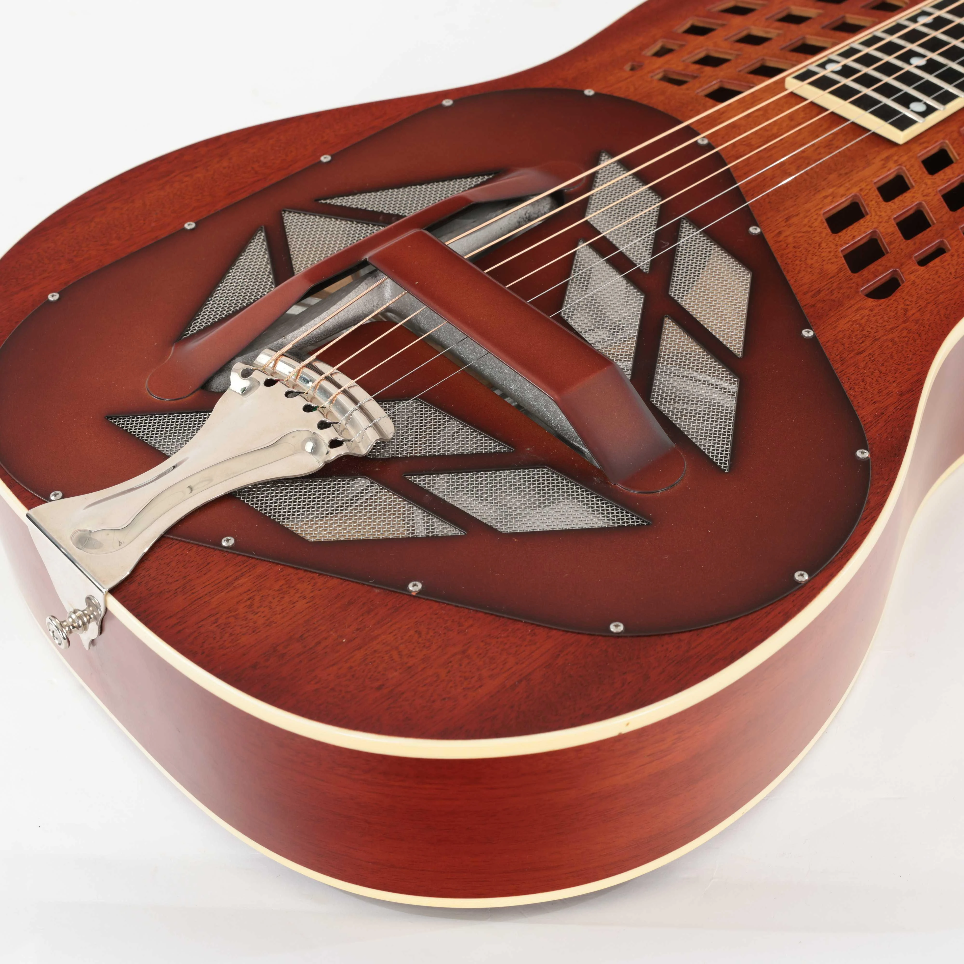 Second Hand National M1 Cutaway Tricone Resonator Guitar #287 - SH-91-0287 (8).jpg