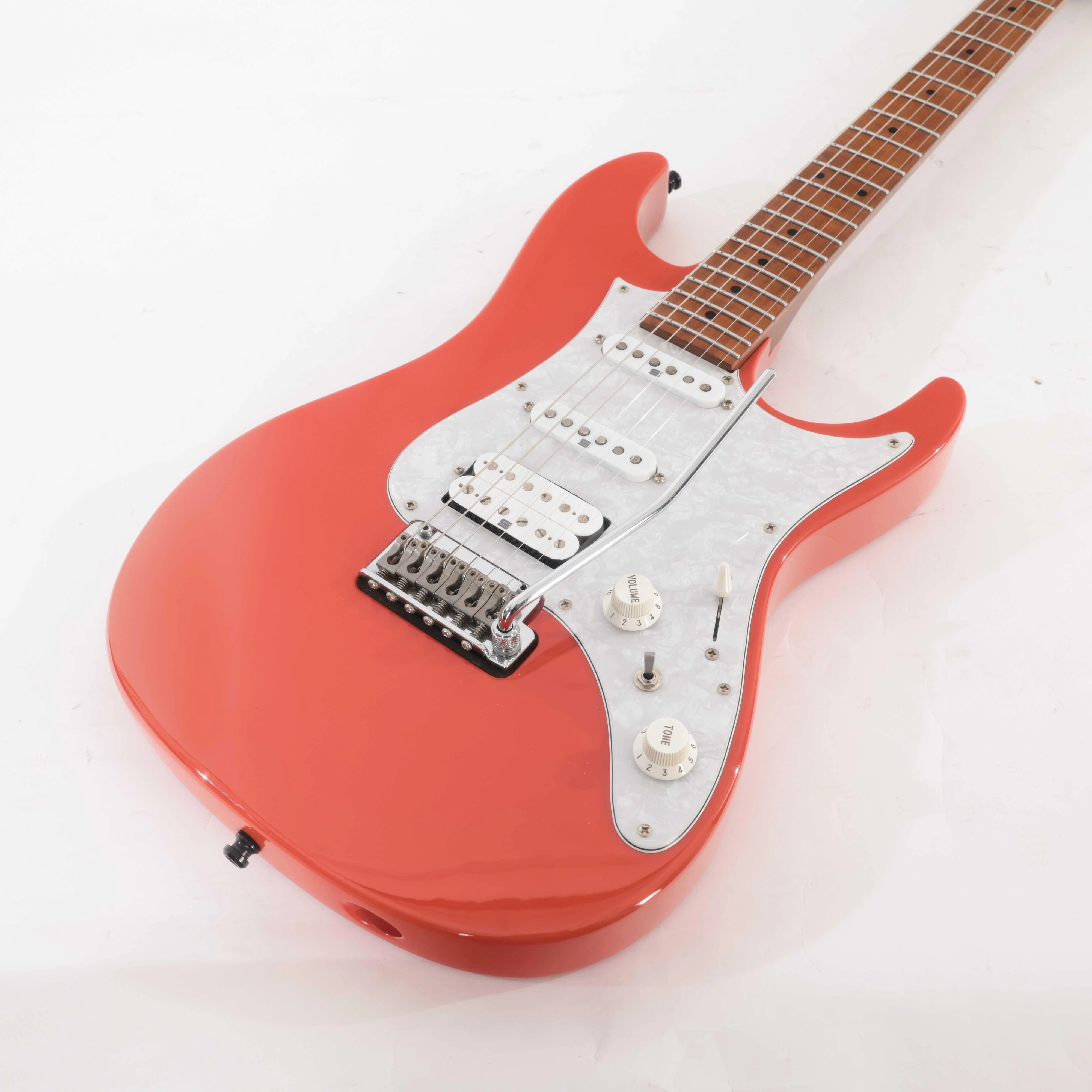 Second Hand Ibanez Prestige AZ2204 Electric Guitar In Scarlet Red #290 - SH-91-0290 (7).jpg